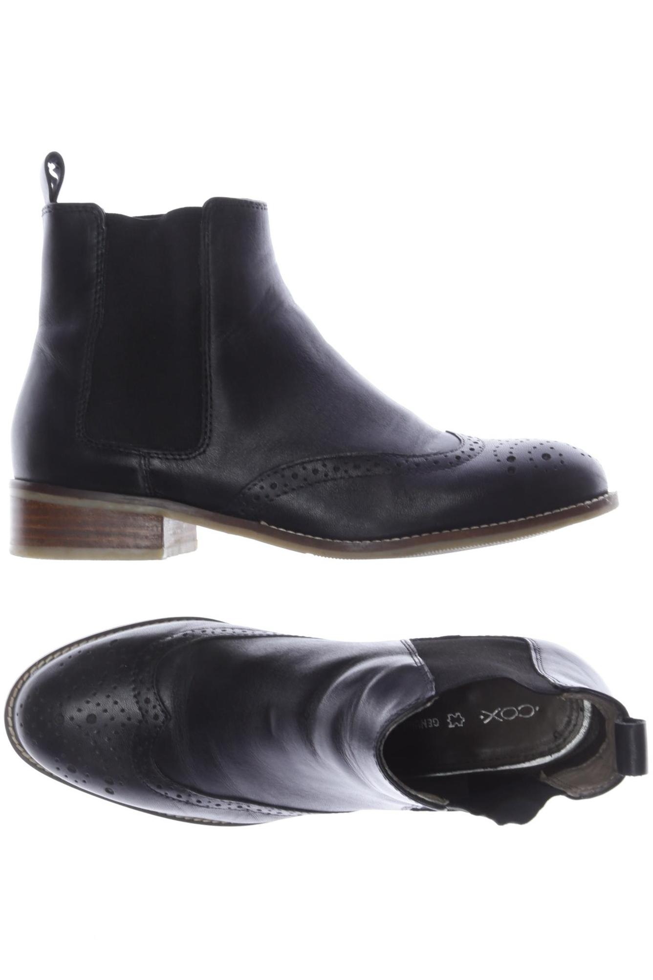 

Cox Damen Stiefelette, schwarz, Gr. 38