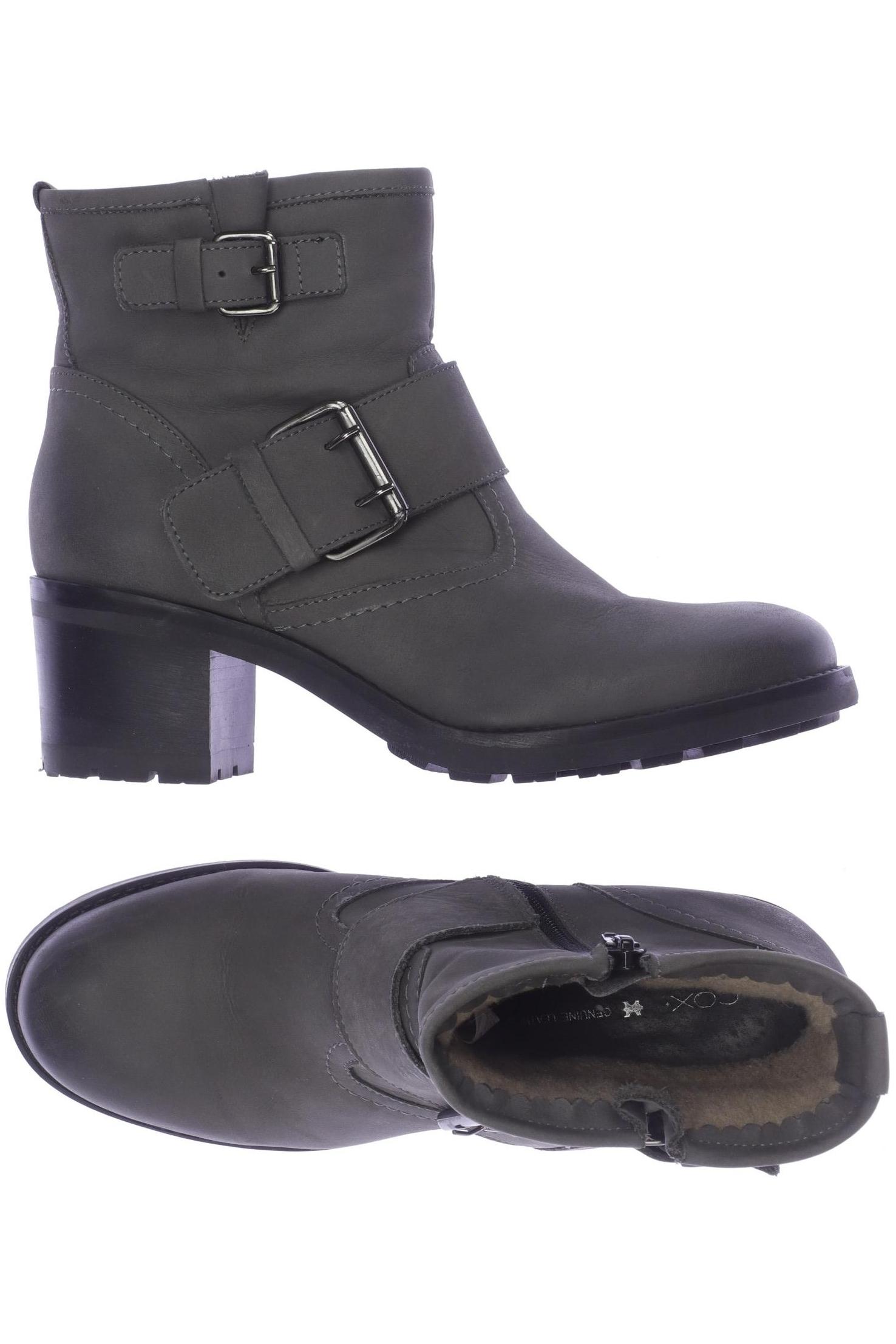 

Cox Damen Stiefelette, grau, Gr. 39