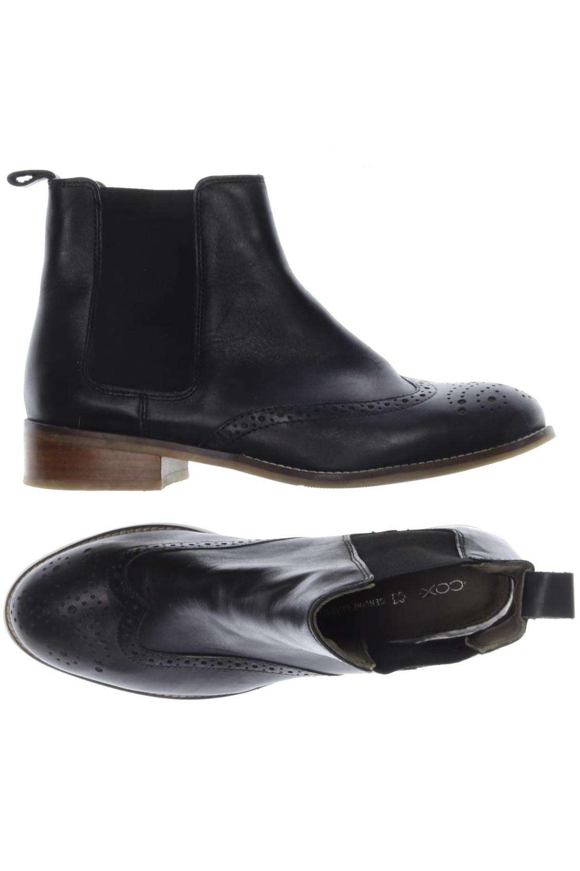 

Cox Damen Stiefelette, schwarz, Gr. 39