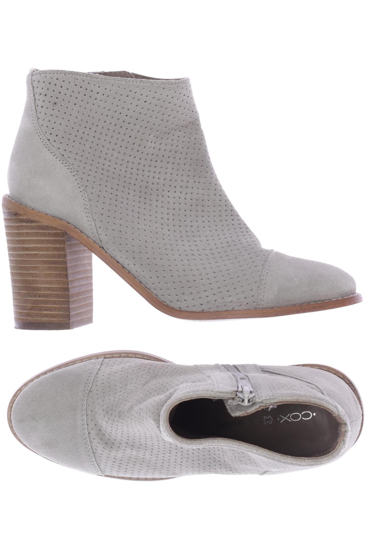 

Cox Damen Stiefelette, grau, Gr. 38