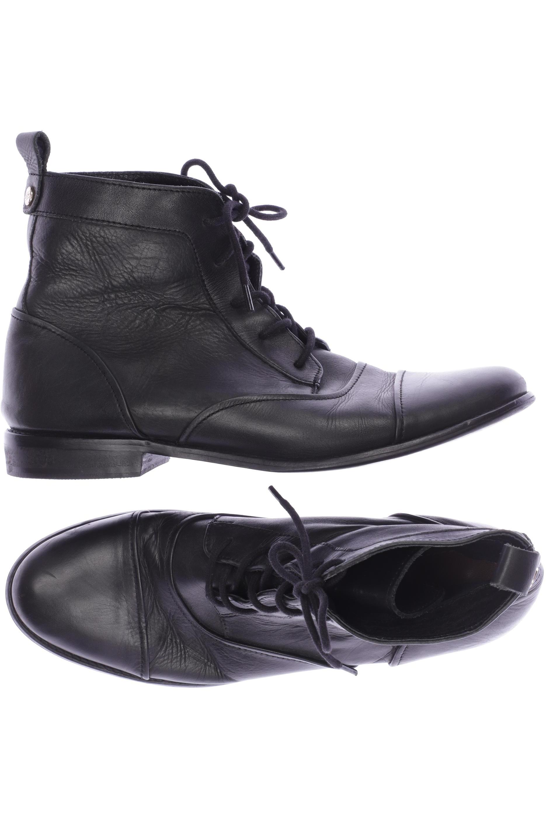 

Cox Damen Stiefelette, schwarz