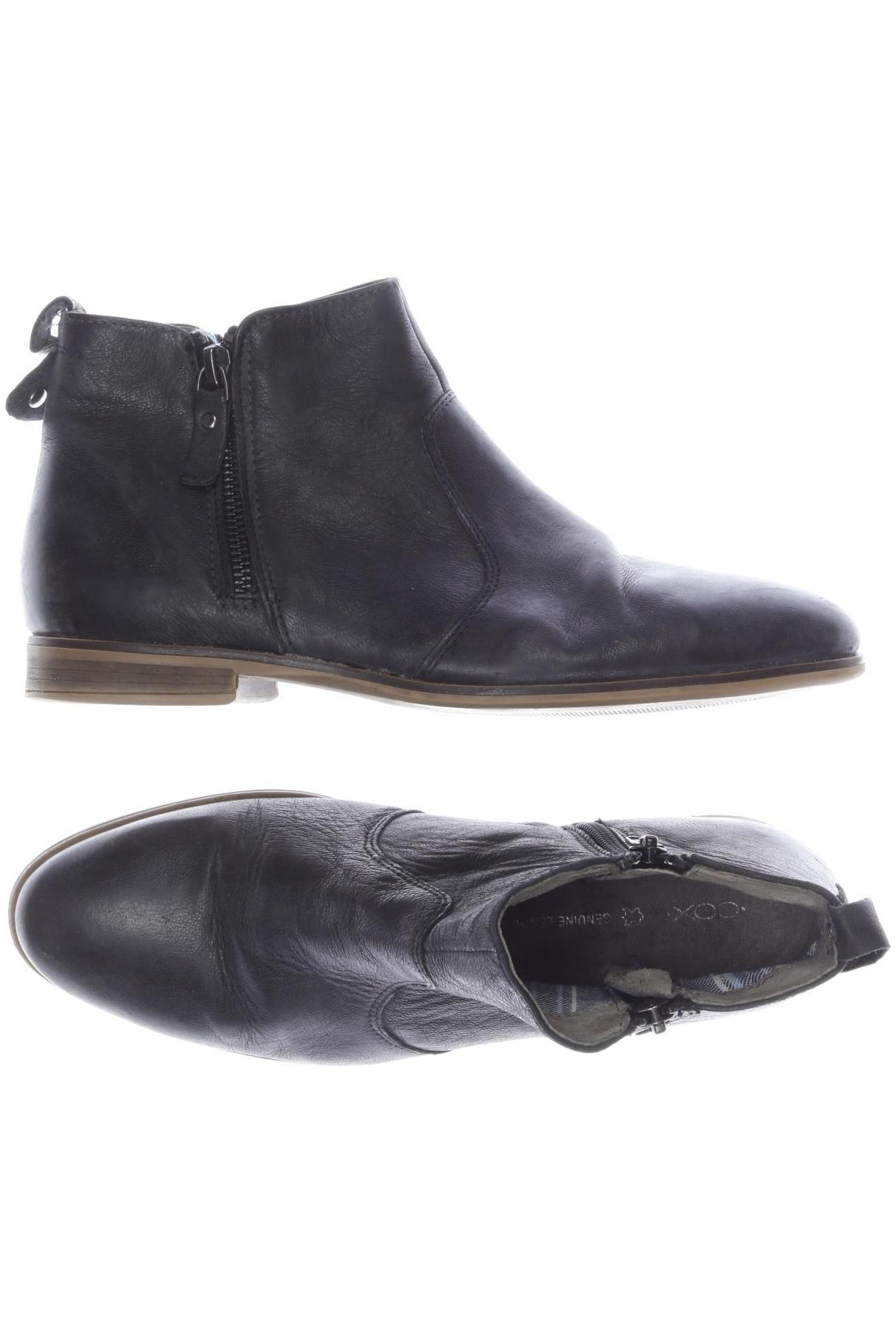 

Cox Damen Stiefelette, schwarz, Gr. 37