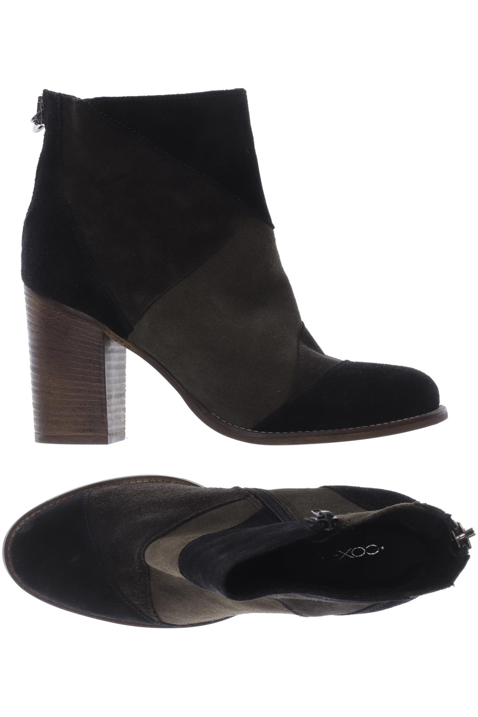 

Cox Damen Stiefelette, schwarz