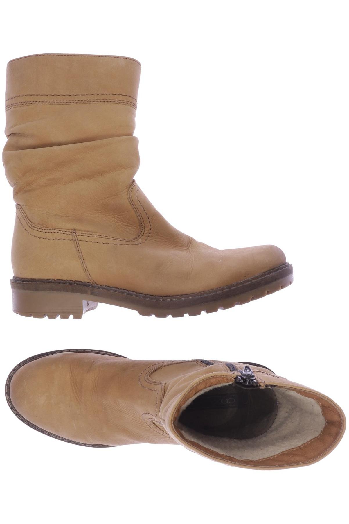 

Cox Damen Stiefelette, beige, Gr. 40