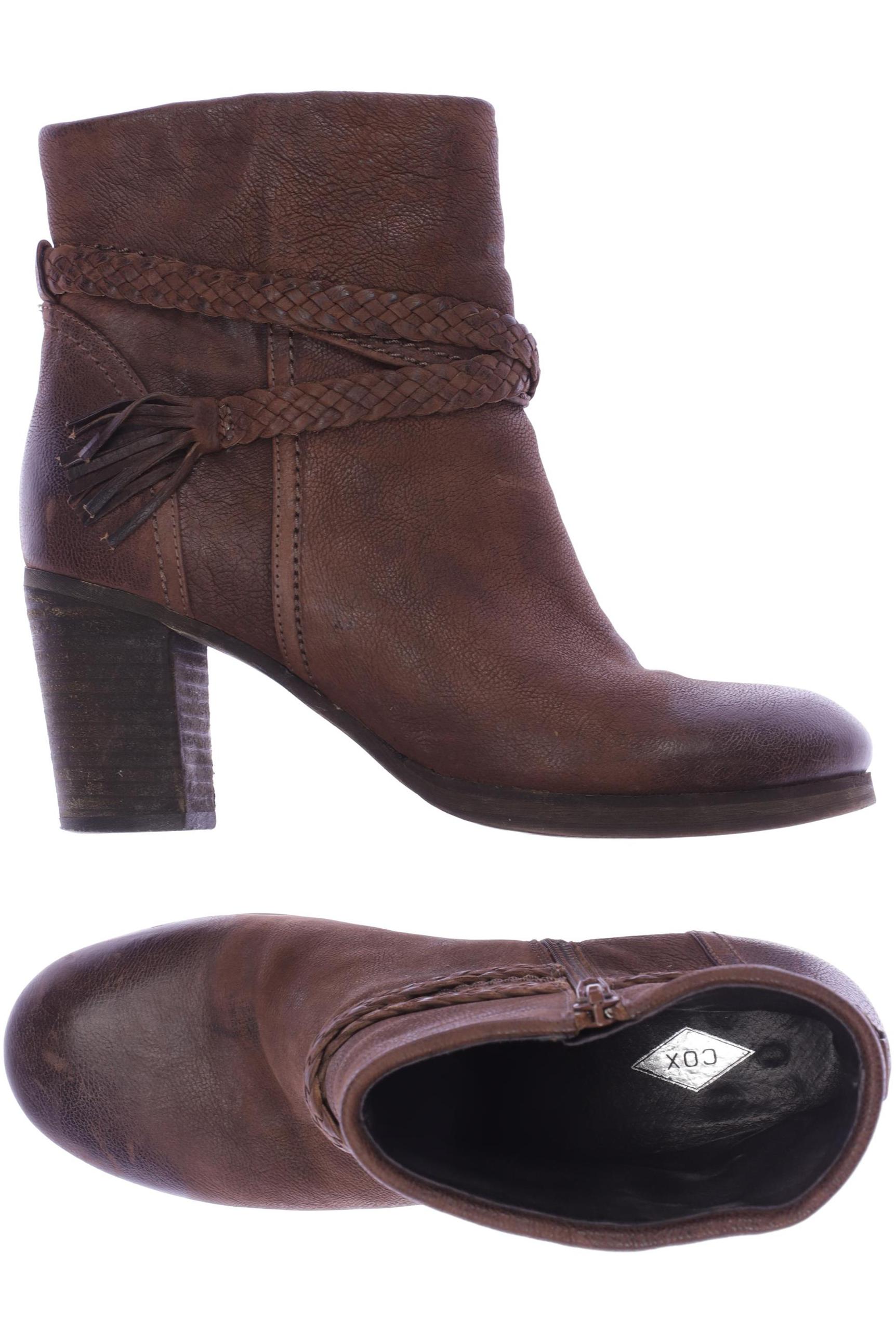 

Cox Damen Stiefelette, braun, Gr. 38
