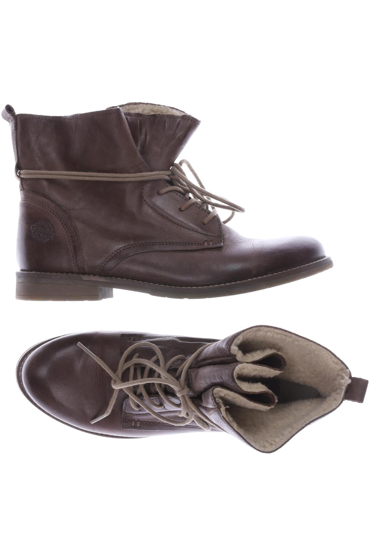 

Cox Damen Stiefelette, braun, Gr. 40