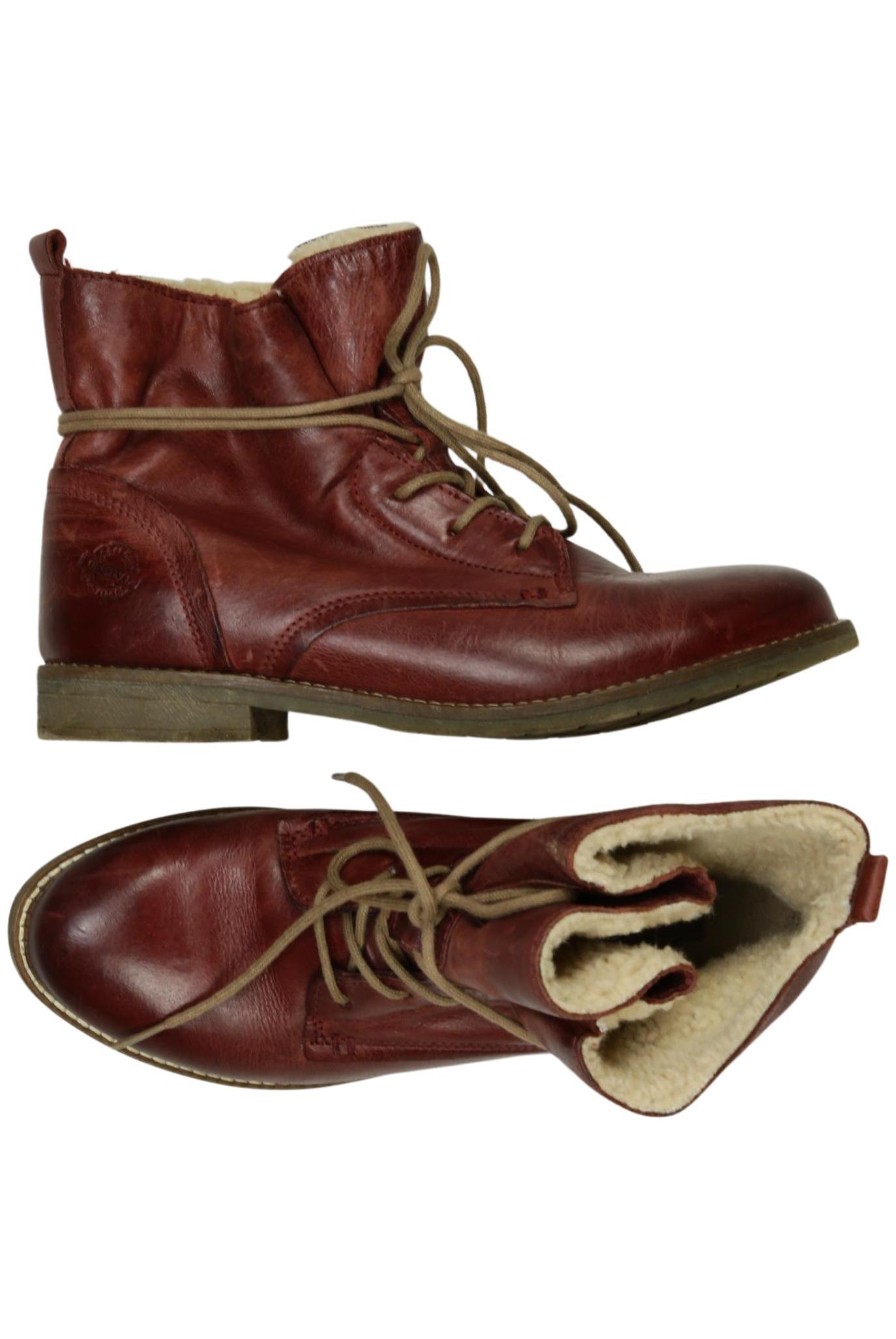 

Cox Damen Stiefelette, bordeaux, Gr. 38