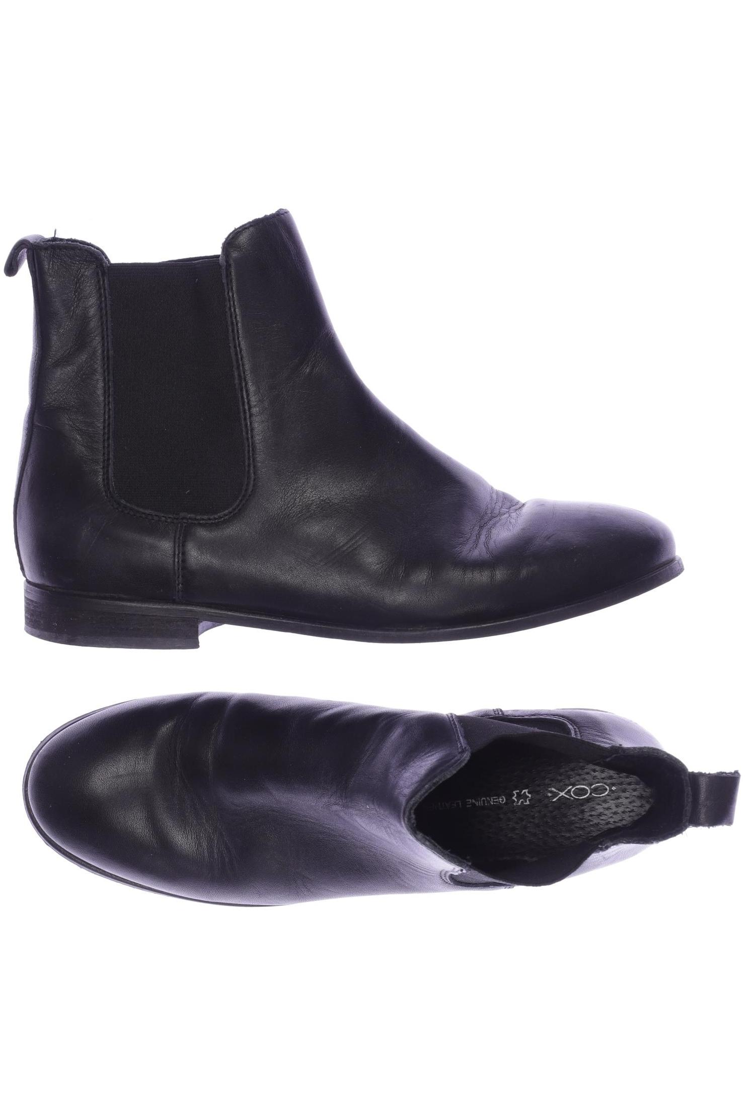 

Cox Damen Stiefelette, schwarz, Gr. 40