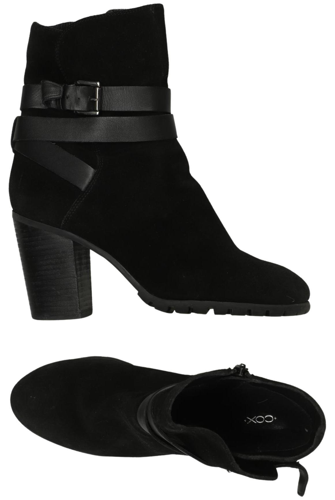 

Cox Damen Stiefelette, schwarz, Gr. 41