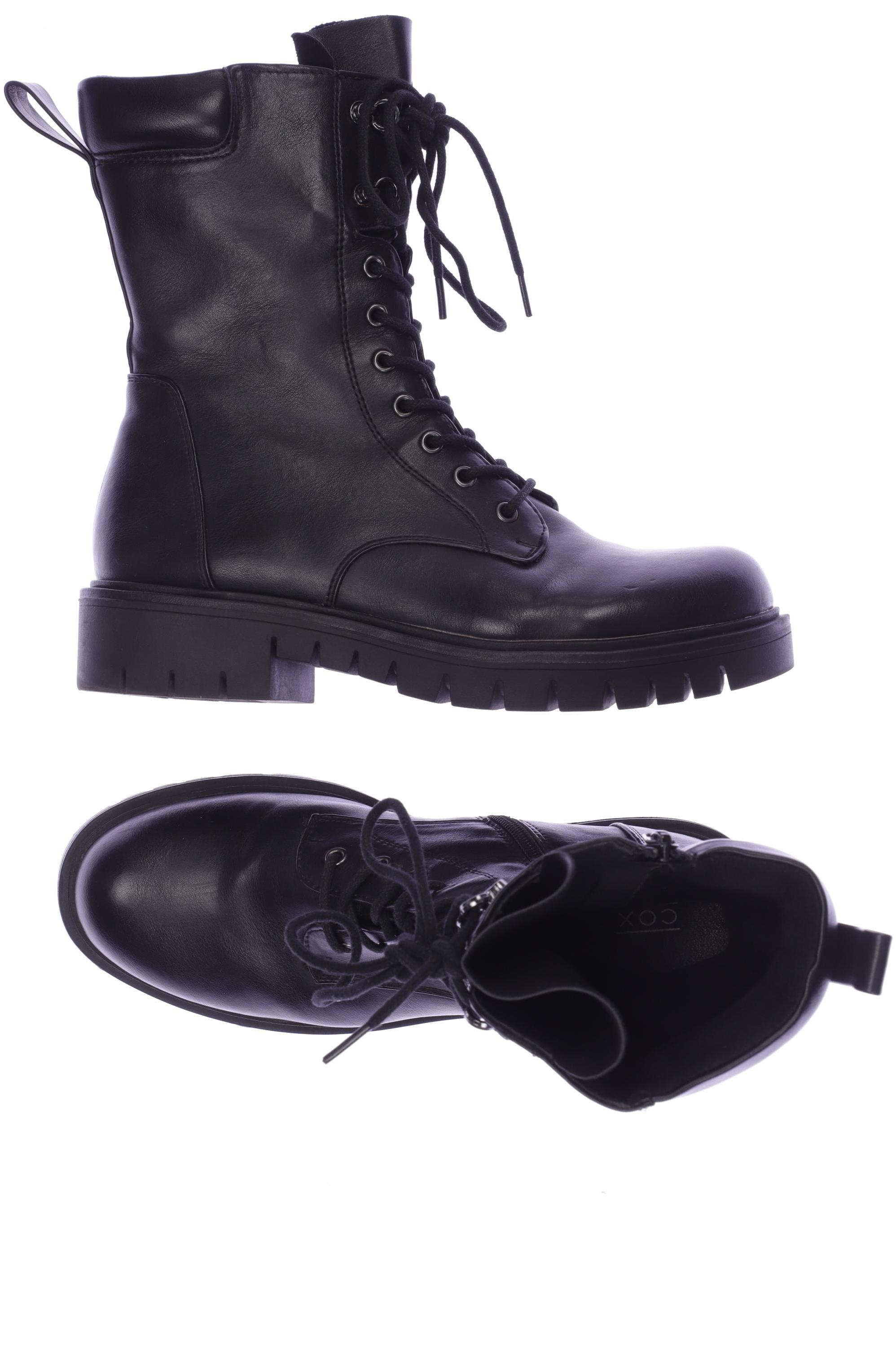 

Cox Damen Stiefelette, schwarz, Gr. 39