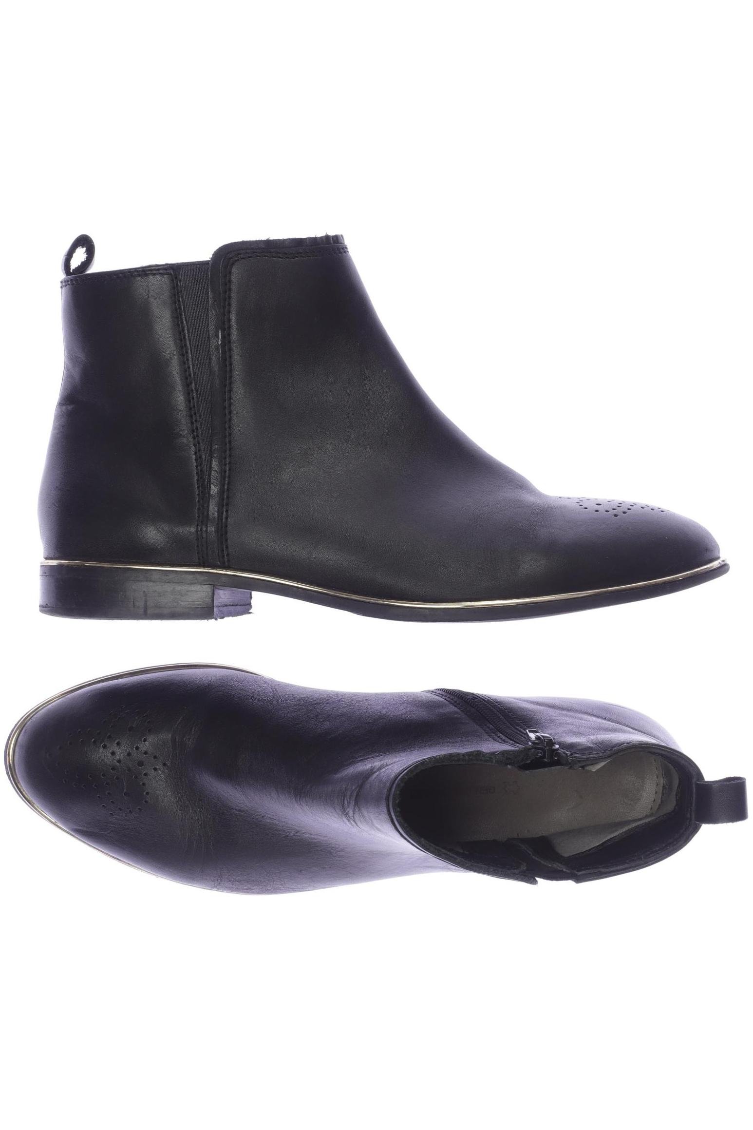 

Cox Damen Stiefelette, schwarz