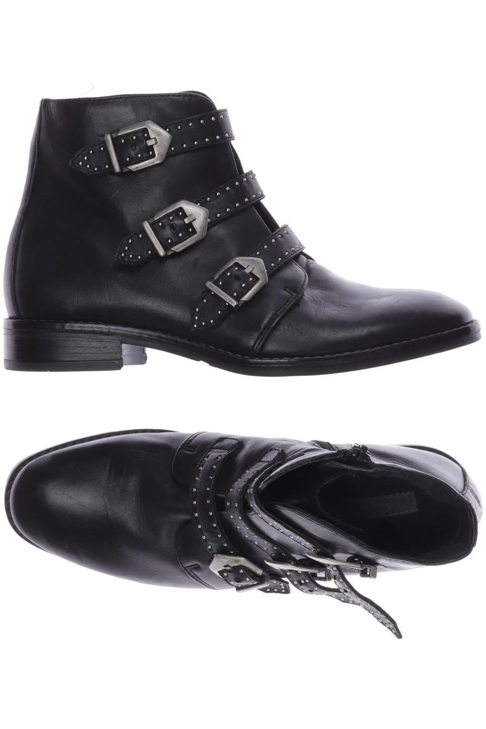 

Cox Damen Stiefelette, schwarz, Gr. 40