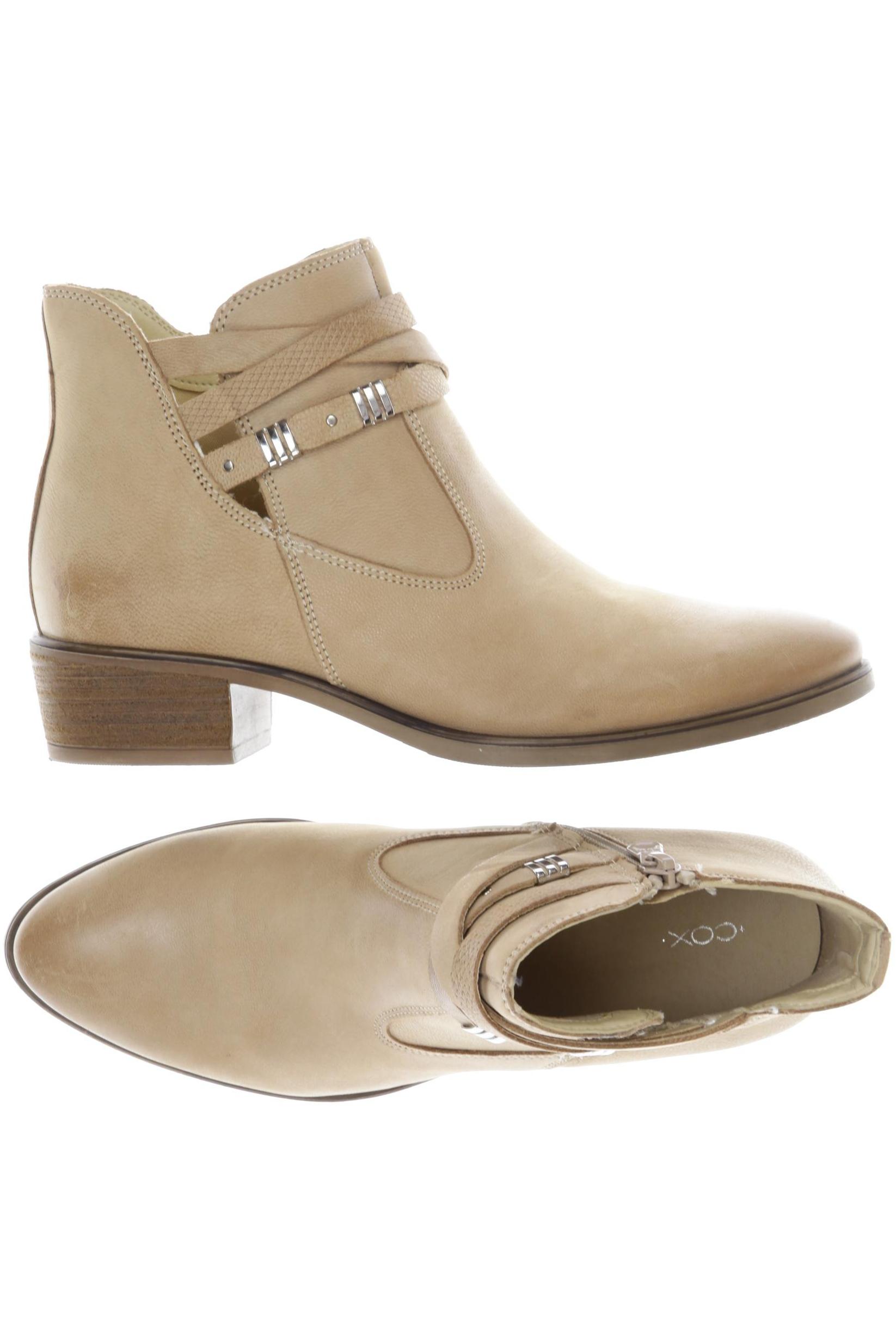 

Cox Damen Stiefelette, beige, Gr. 38