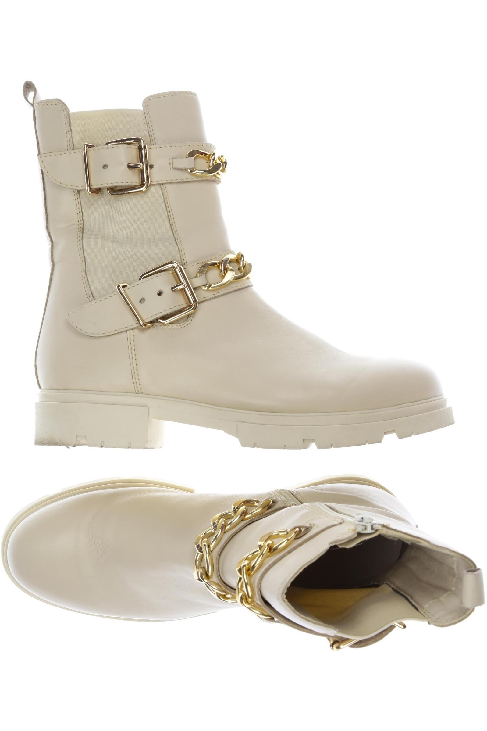 

Cox Damen Stiefelette, cremeweiß, Gr. 42