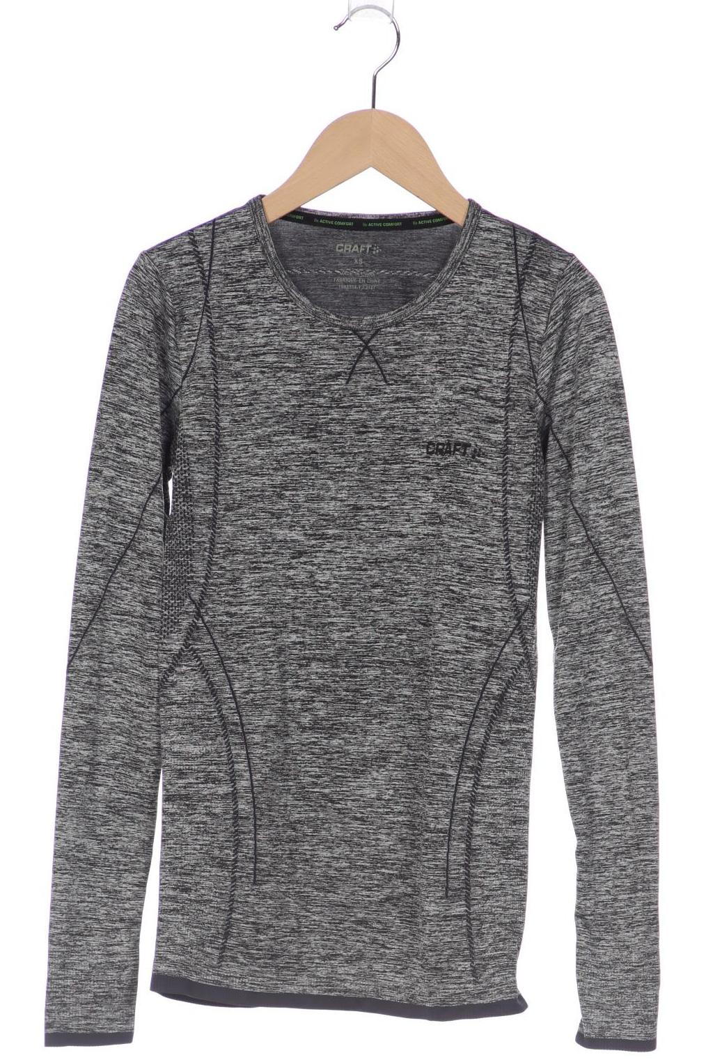 

Craft Damen Langarmshirt, grau, Gr. 34