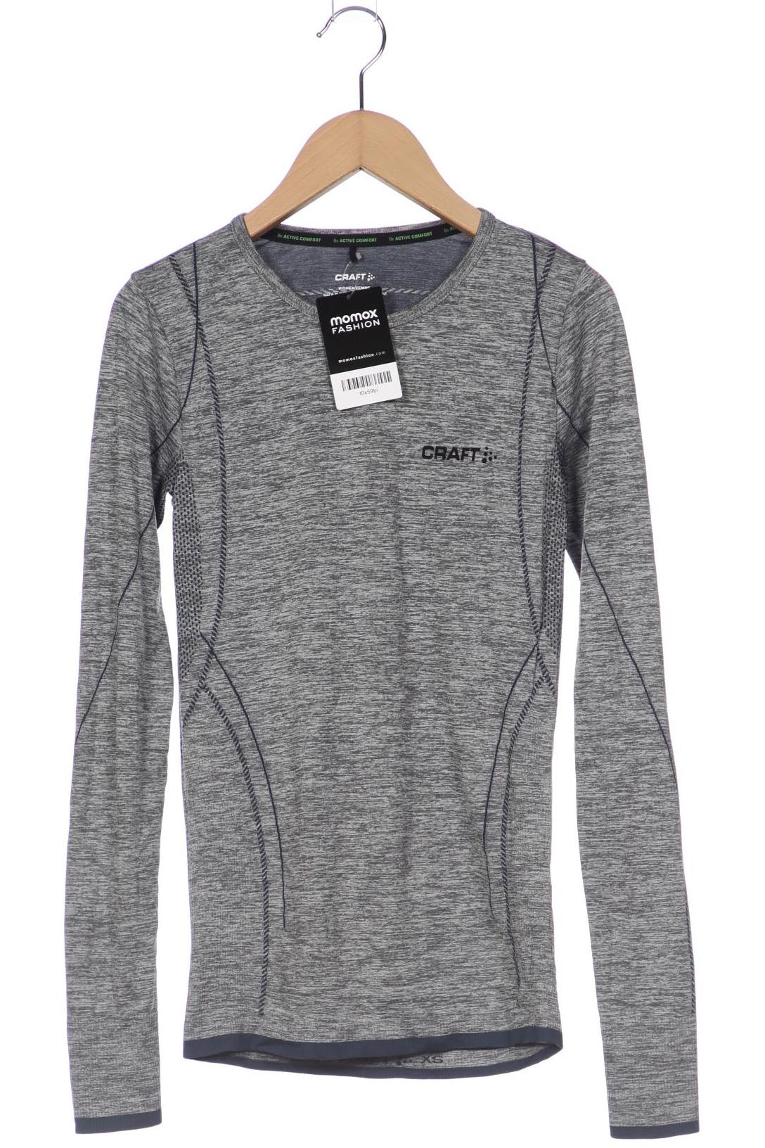 

Craft Damen Langarmshirt, grau, Gr. 34