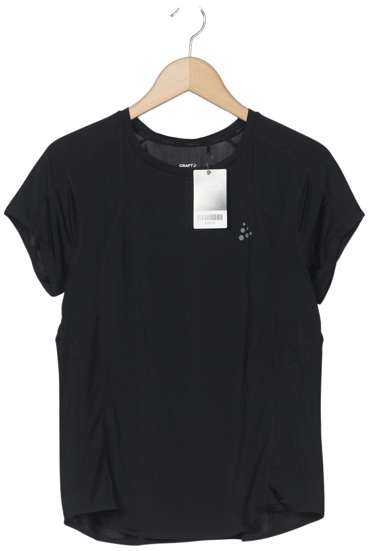 

Craft Damen T-Shirt, schwarz, Gr. 38