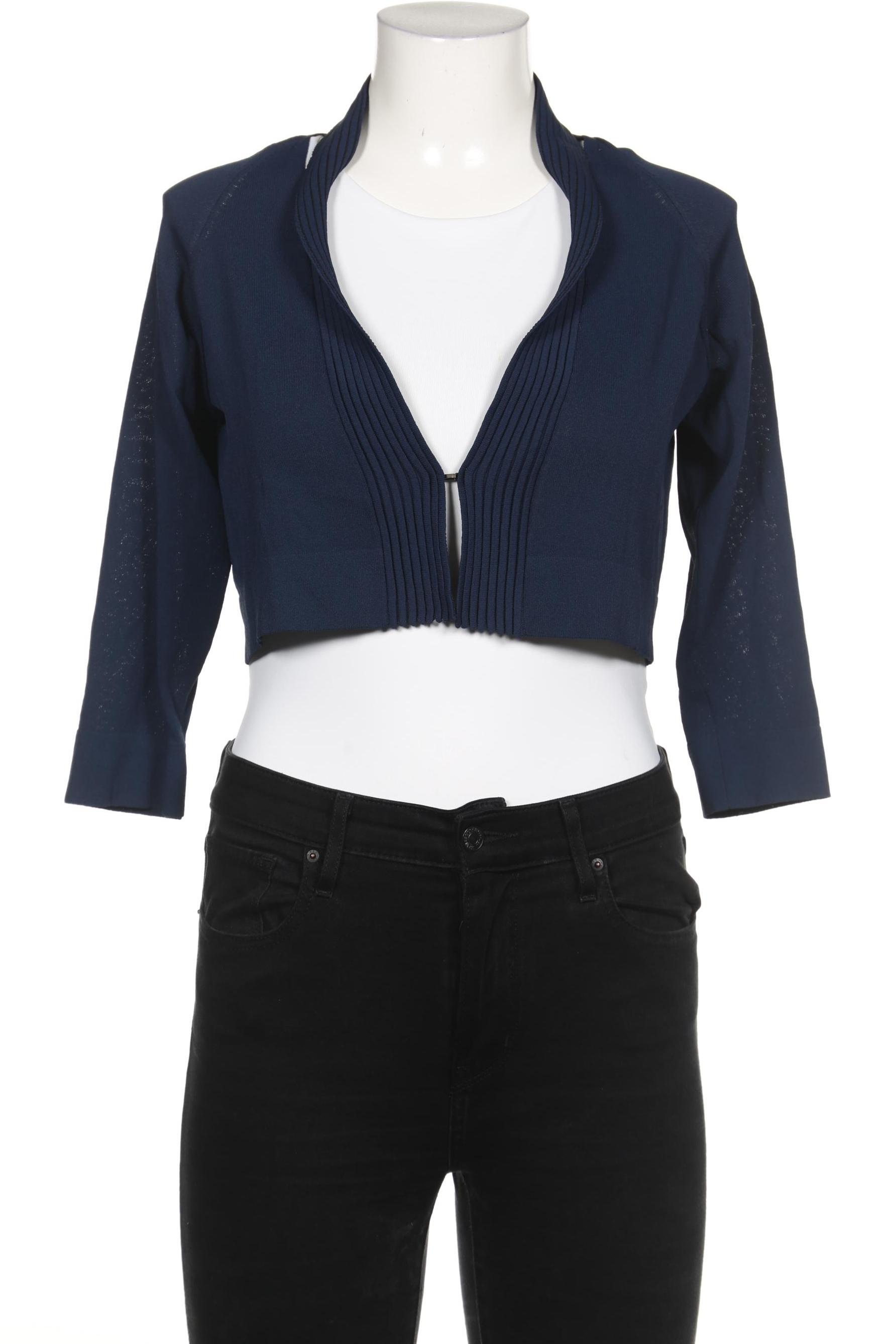 

crea concept Damen Strickjacke, blau, Gr. 40