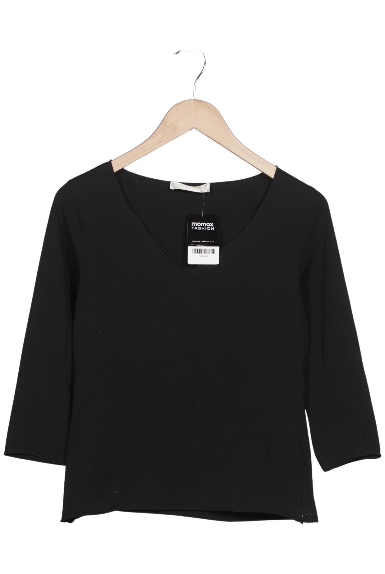 

crea concept Damen Langarmshirt, schwarz, Gr. 42