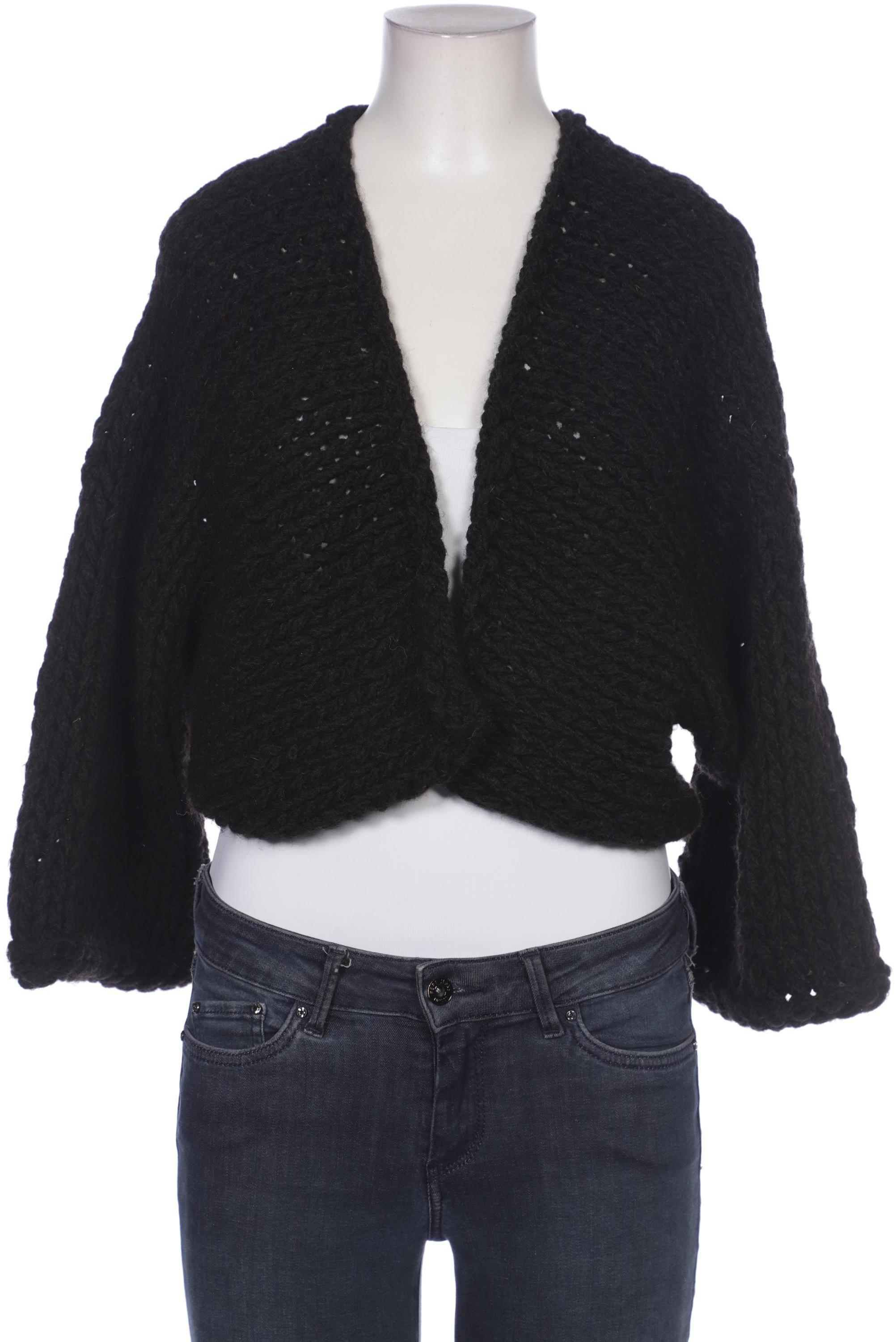 

crea concept Damen Strickjacke, schwarz, Gr. uni