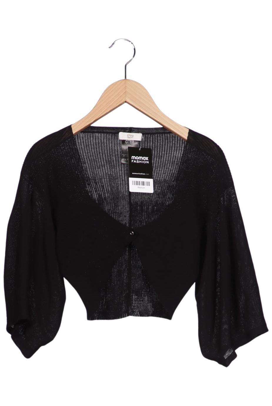 

crea concept Damen Strickjacke, schwarz, Gr. 40