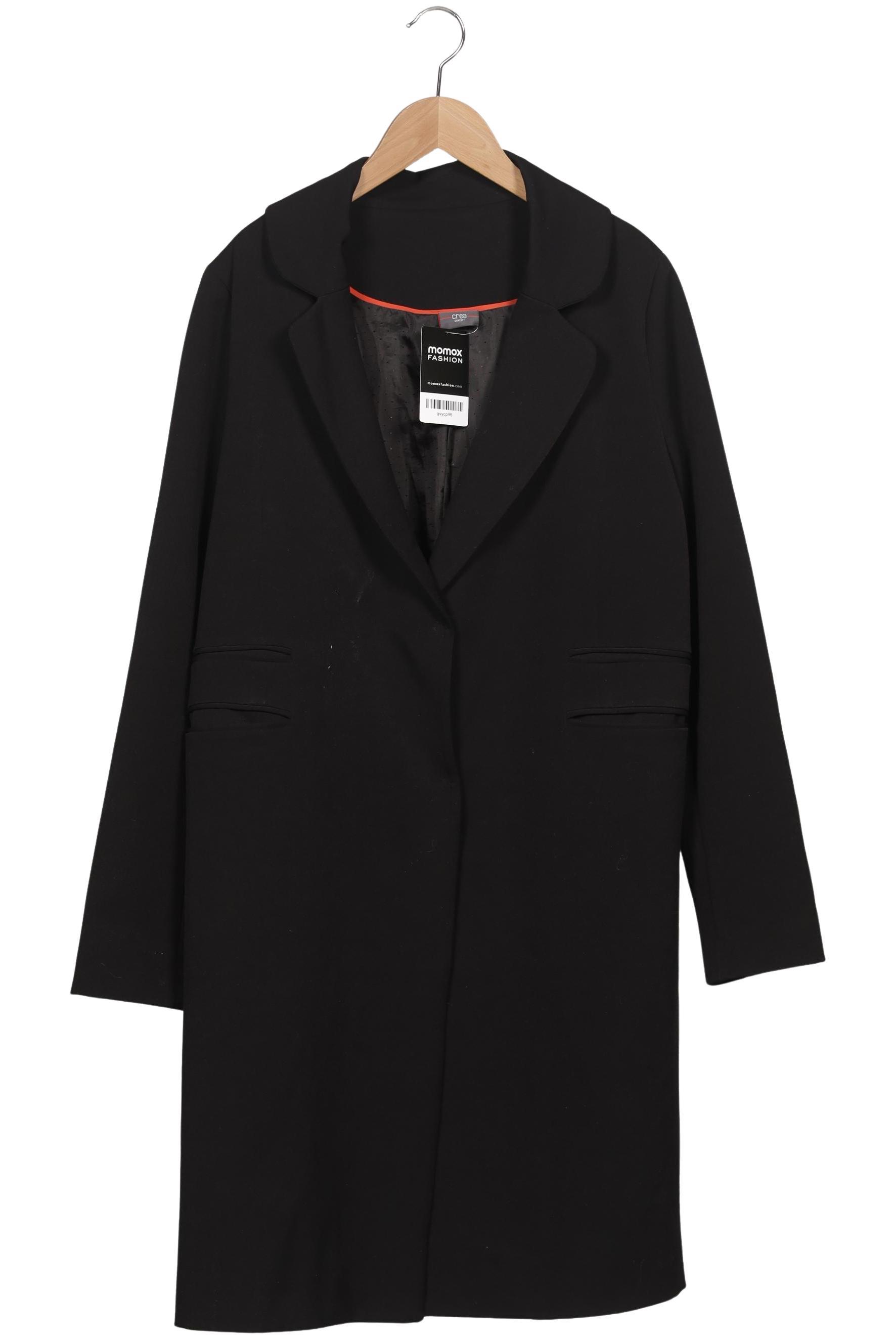 

crea concept Damen Mantel, schwarz, Gr. 42