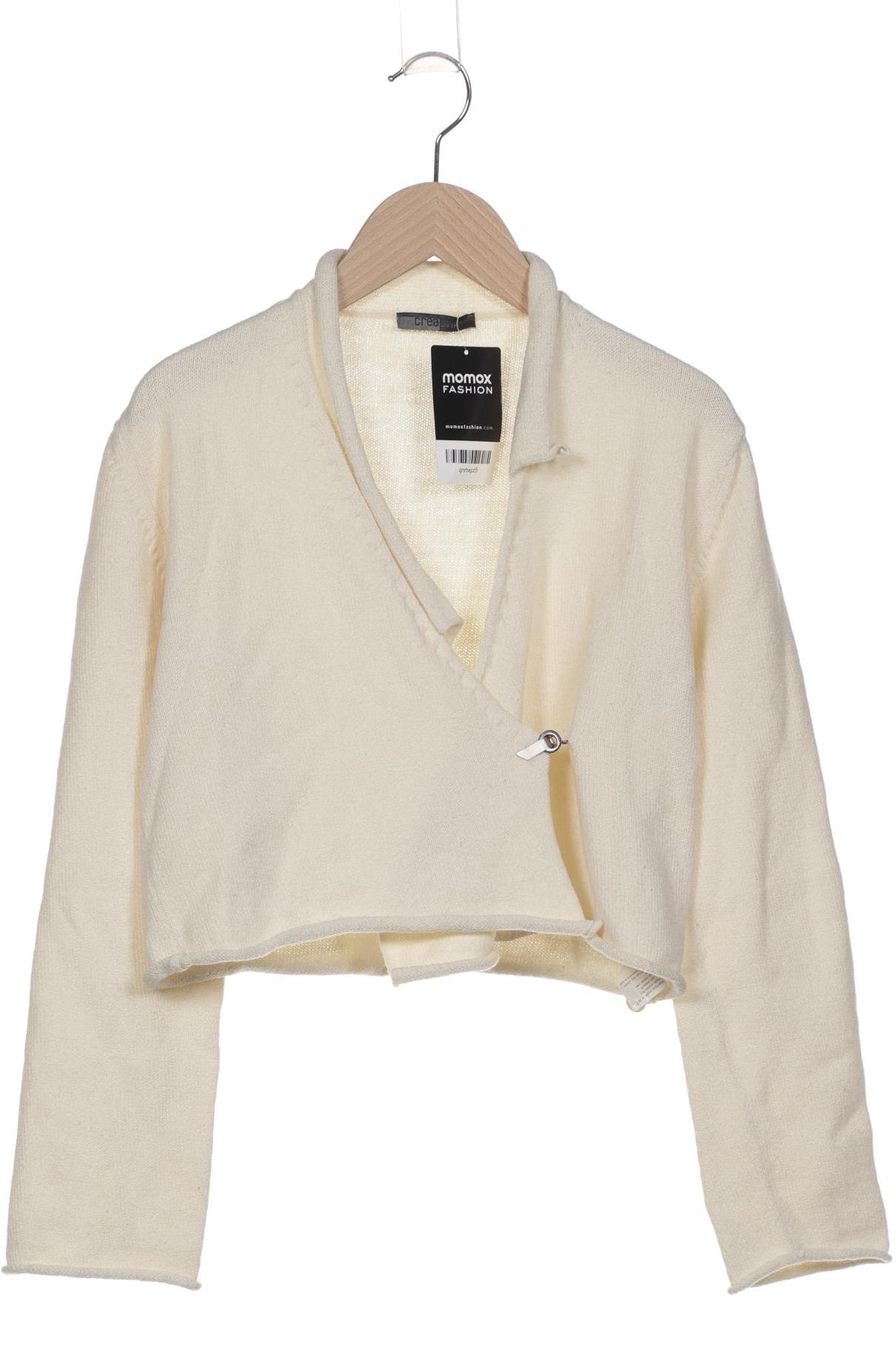 

crea concept Damen Strickjacke, cremeweiß, Gr. 38