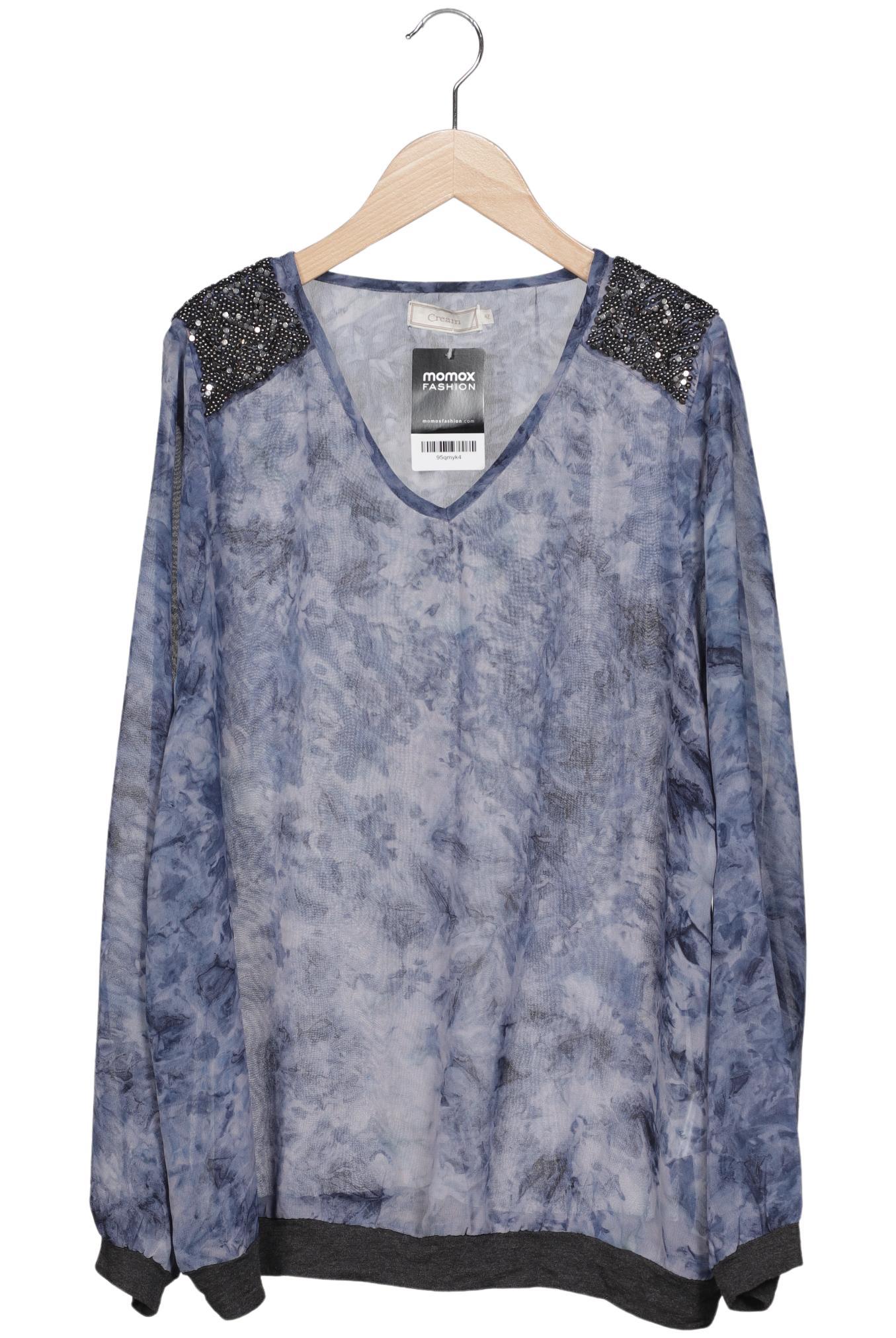 

Cream Damen Bluse, marineblau, Gr. 42