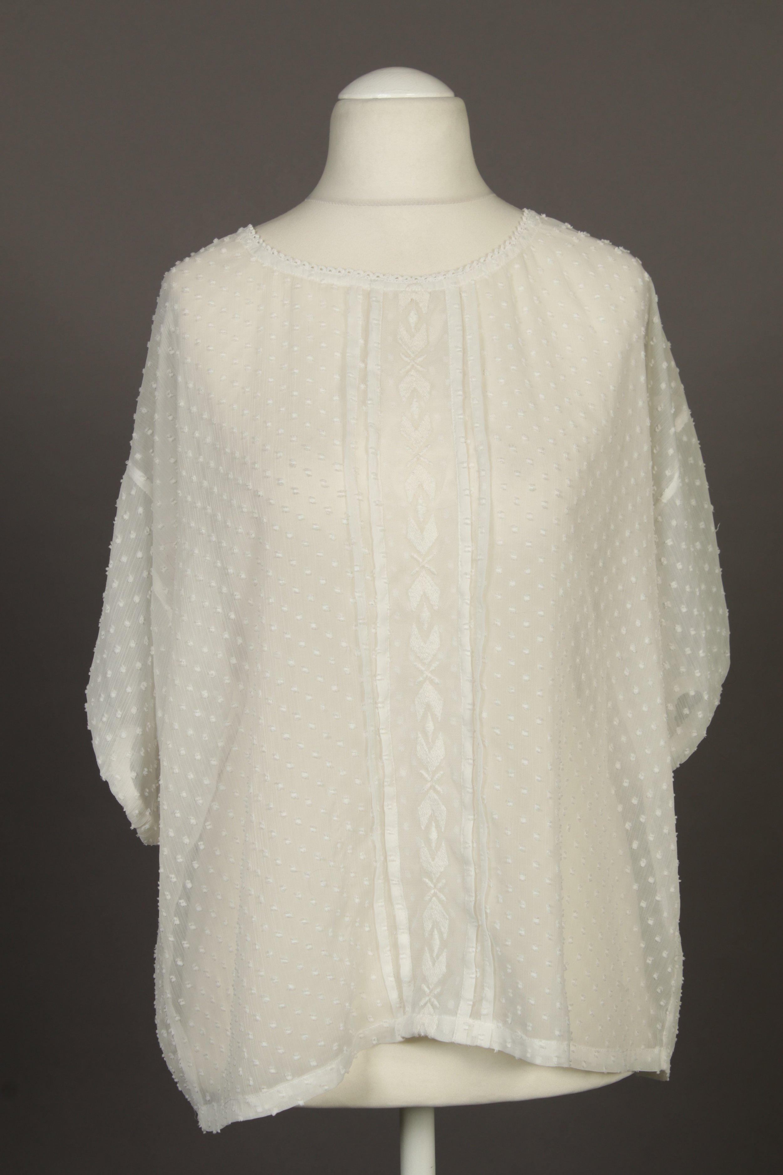 

Cream Damen Bluse, weiß, Gr. 38