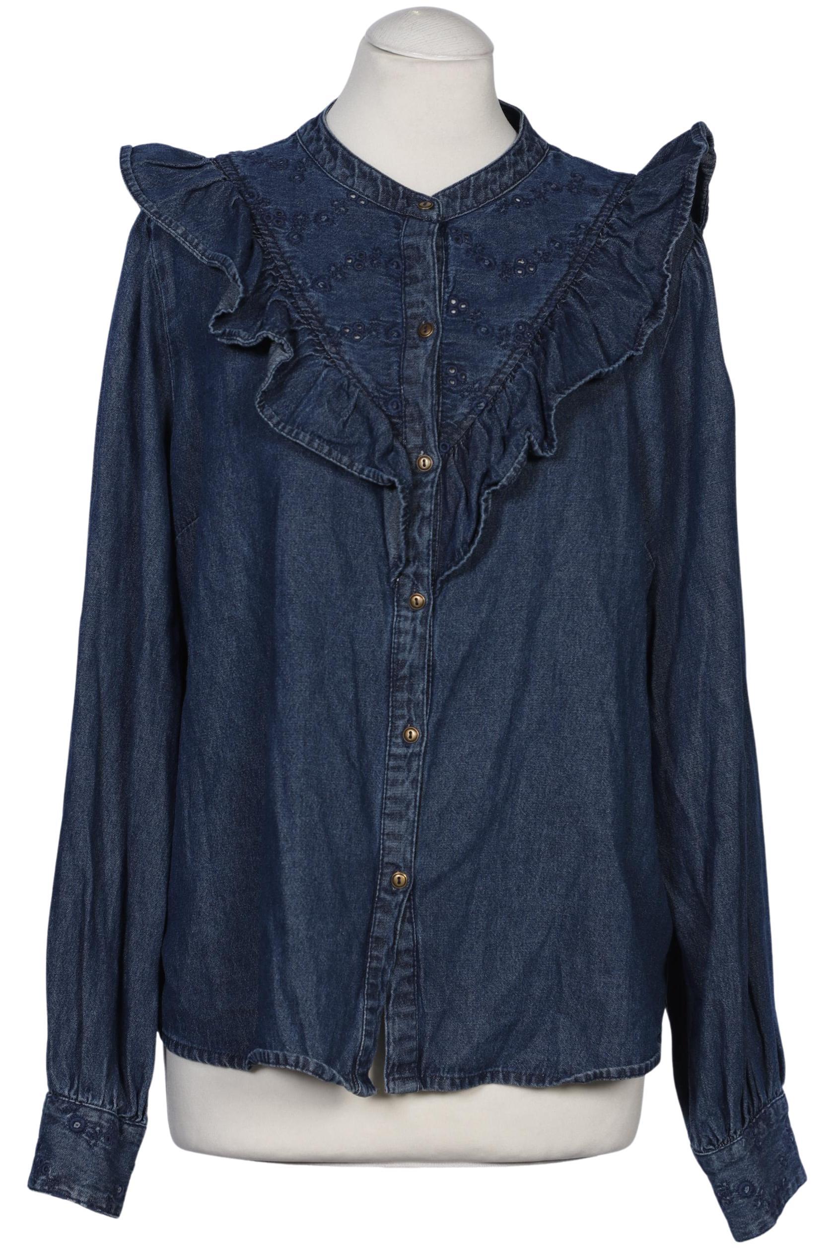 

Cream Damen Bluse, blau, Gr. 40