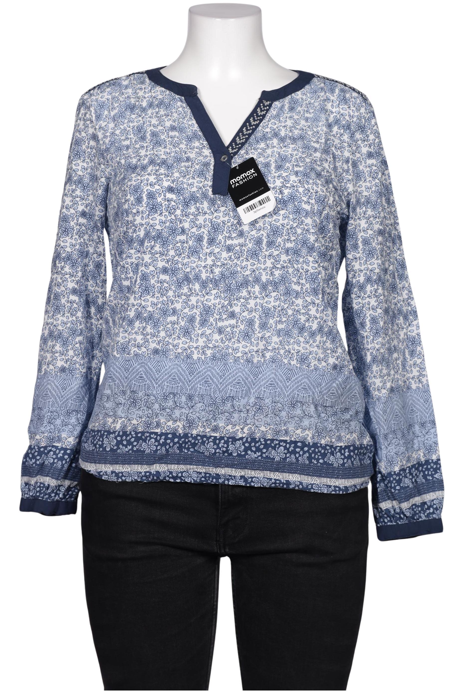 

Cream Damen Bluse, blau, Gr. 42