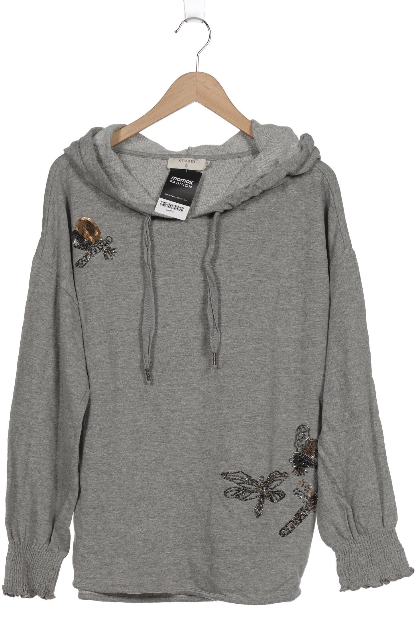 

Cream Damen Kapuzenpullover, grau