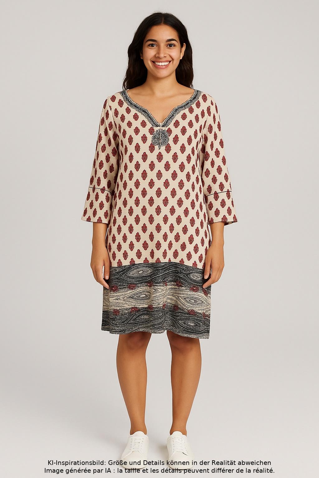 

Cream Damen Kleid, mehrfarbig, Gr. 36