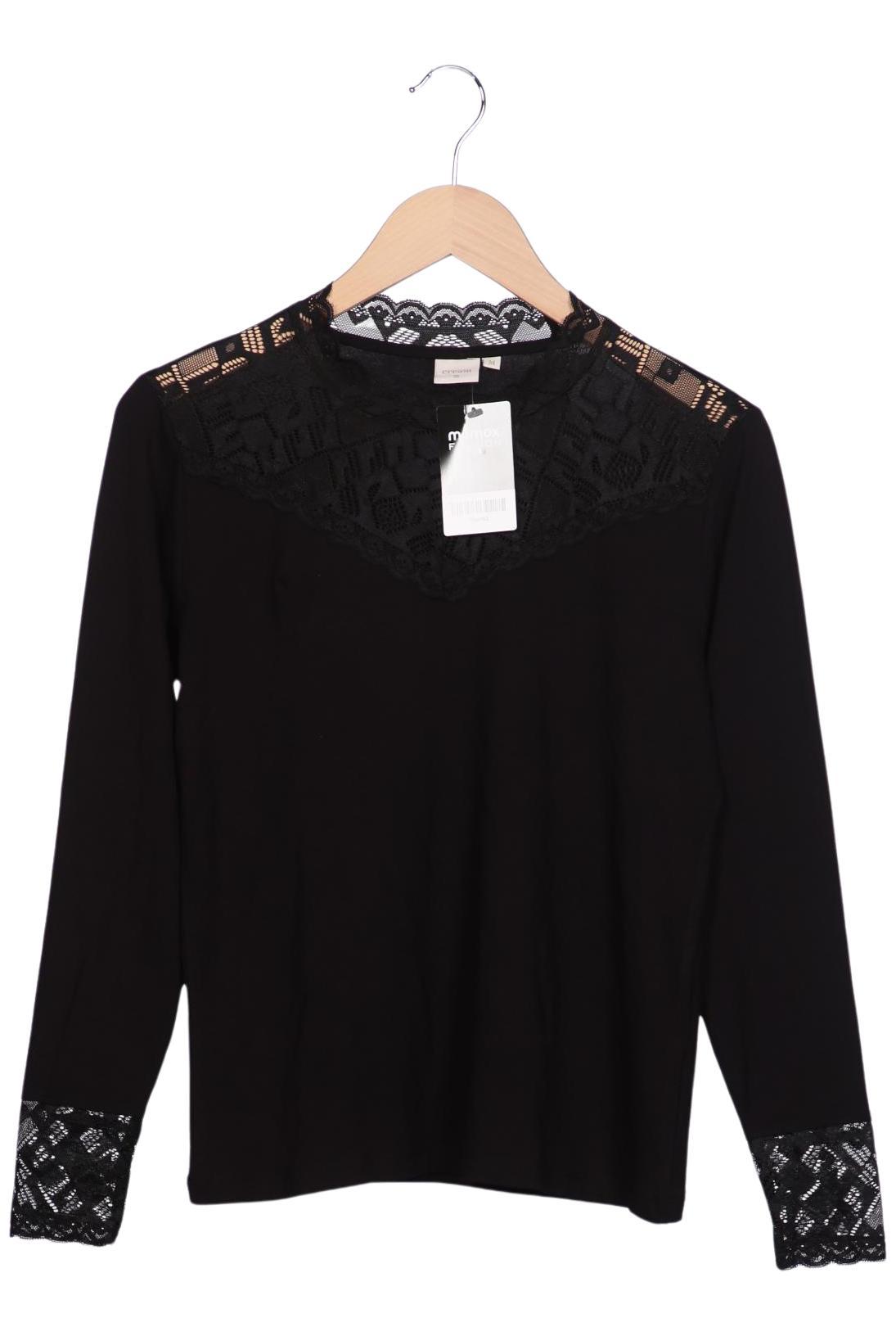 

Cream Damen Langarmshirt, schwarz, Gr. 38