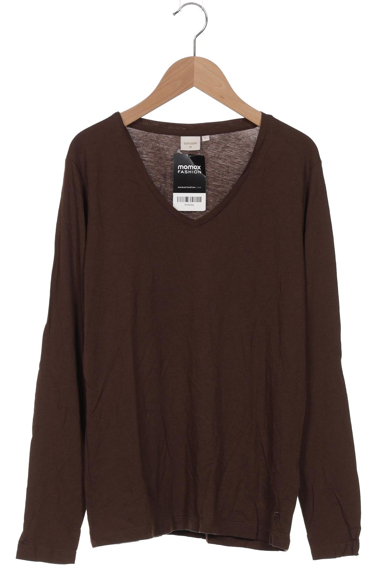 

Cream Damen Langarmshirt, braun, Gr. 42