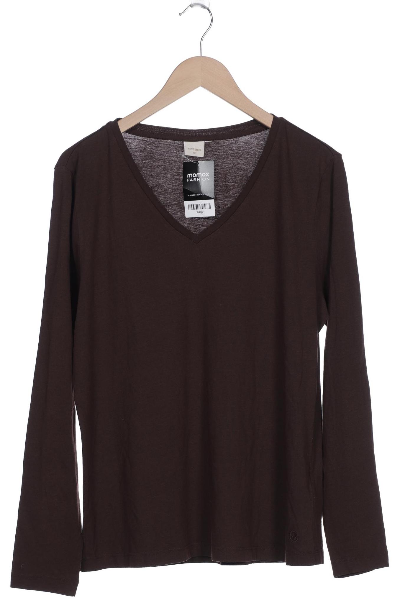 

Cream Damen Langarmshirt, braun