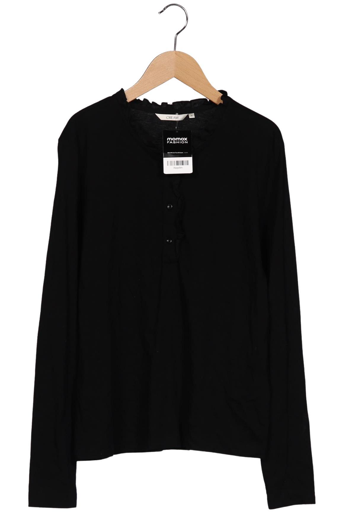 

Cream Damen Langarmshirt, schwarz, Gr. 38