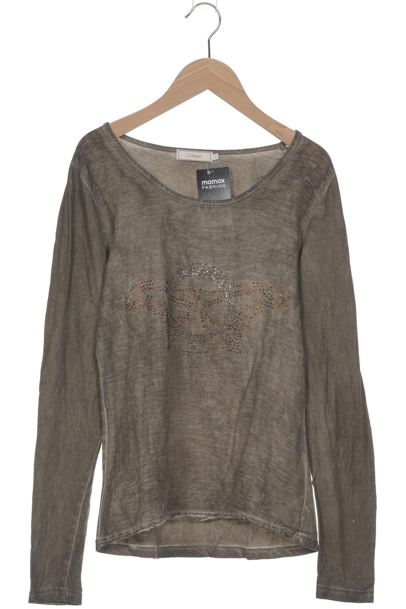 

Cream Damen Langarmshirt, grün, Gr. 36