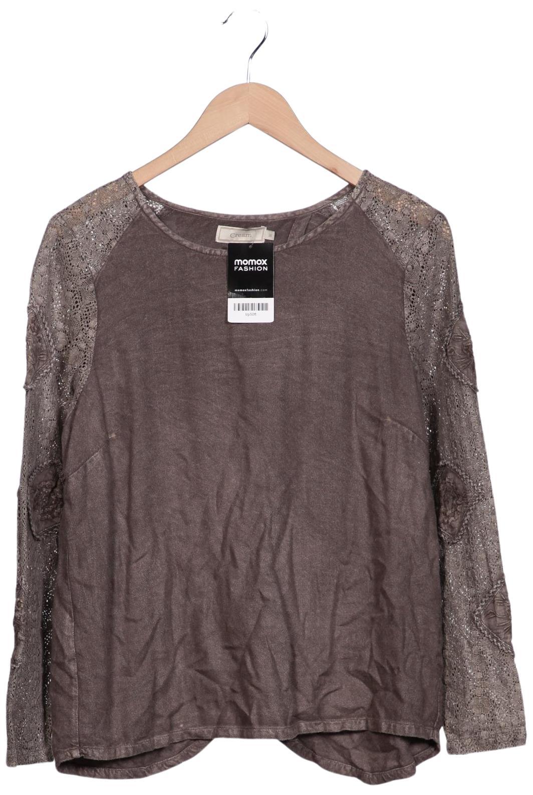 

Cream Damen Langarmshirt, grau, Gr. 38