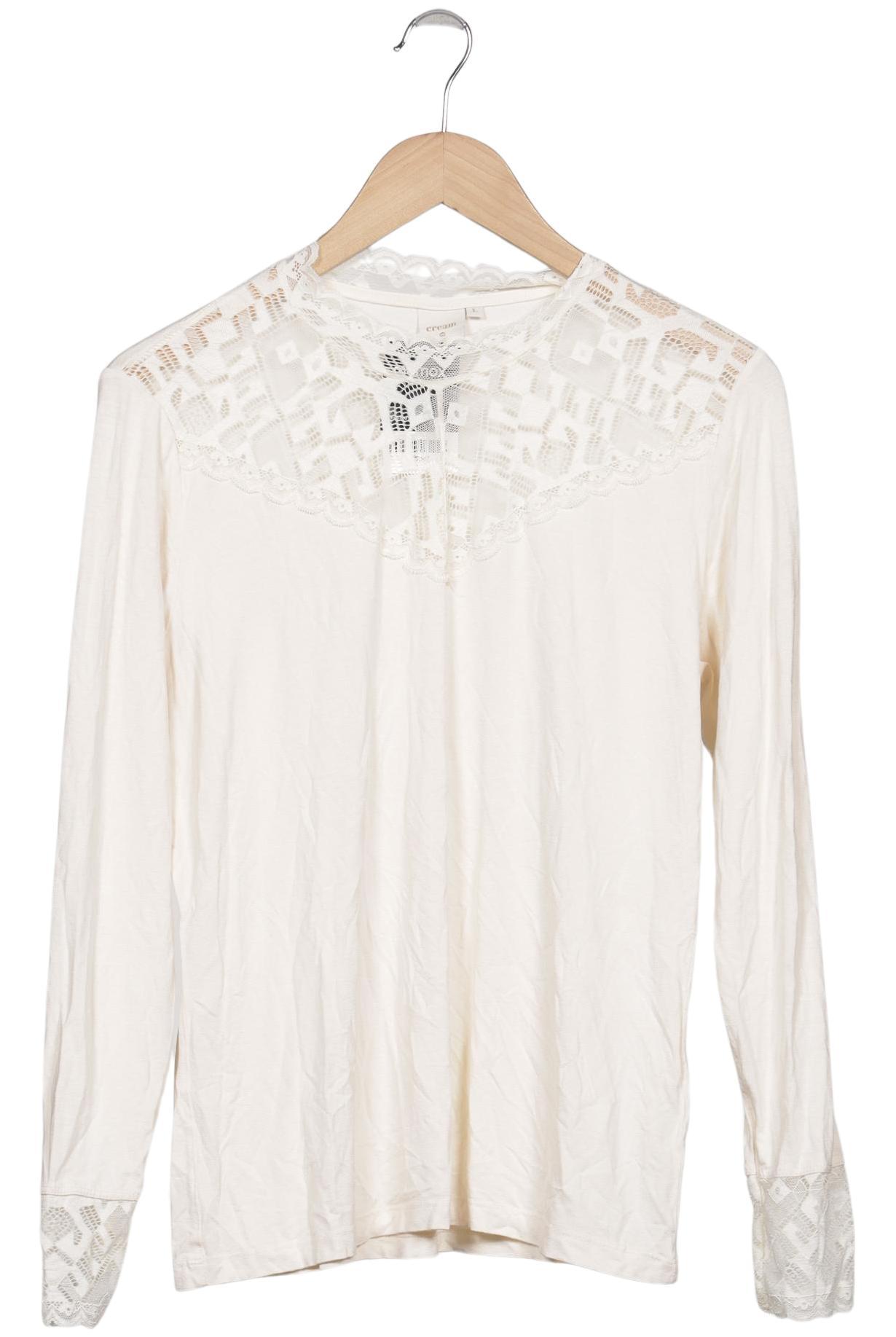 

Cream Damen Langarmshirt, cremeweiß, Gr. 42
