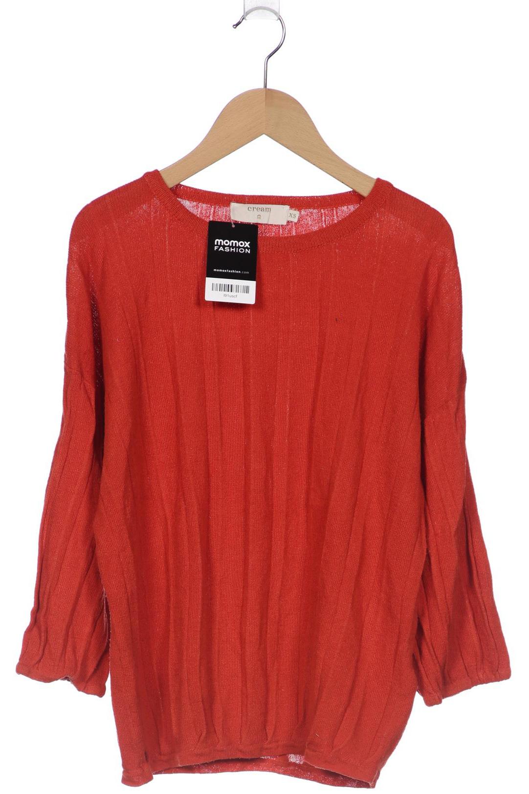 

Cream Damen Pullover, orange
