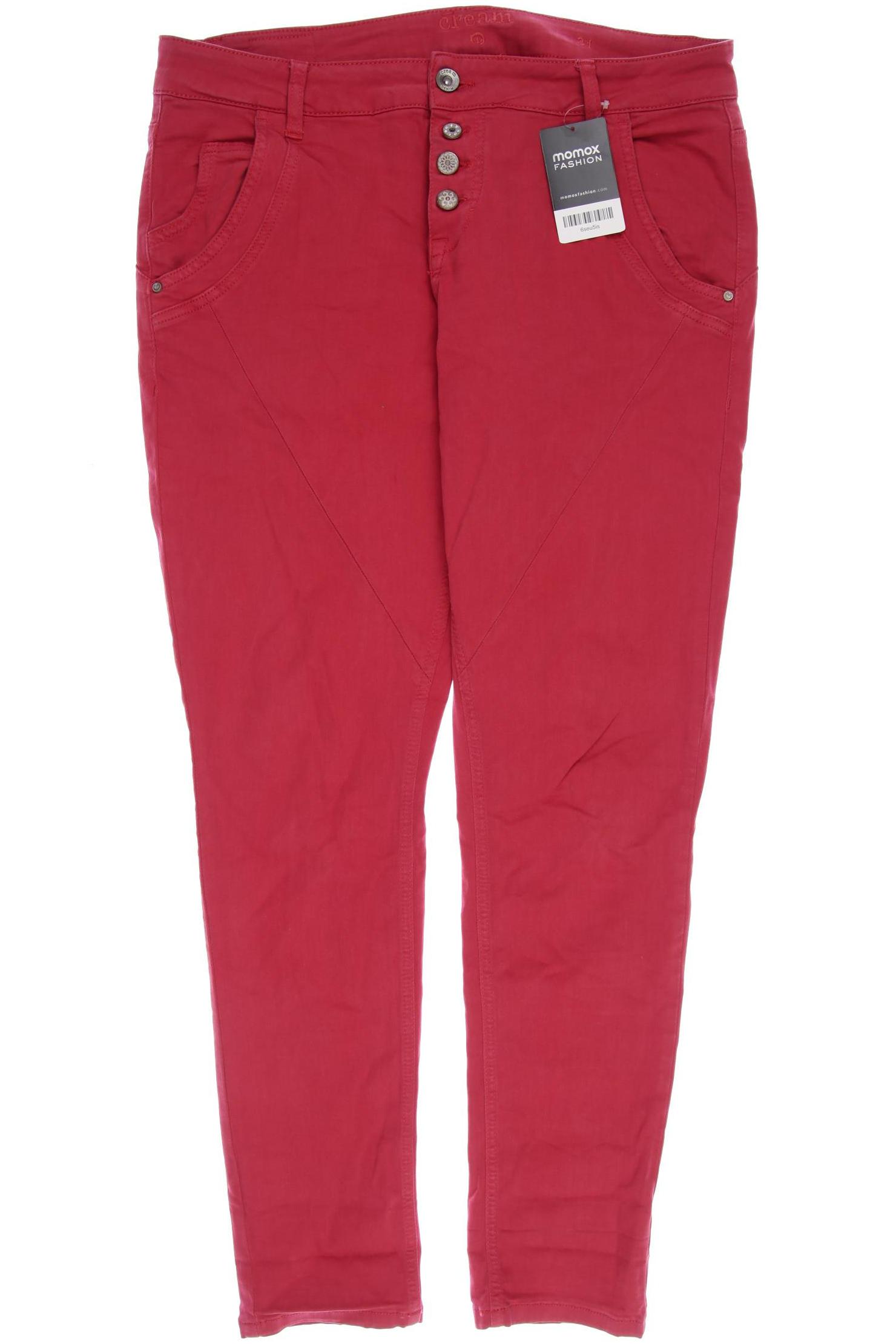 

Cream Damen Stoffhose, rot, Gr. 31