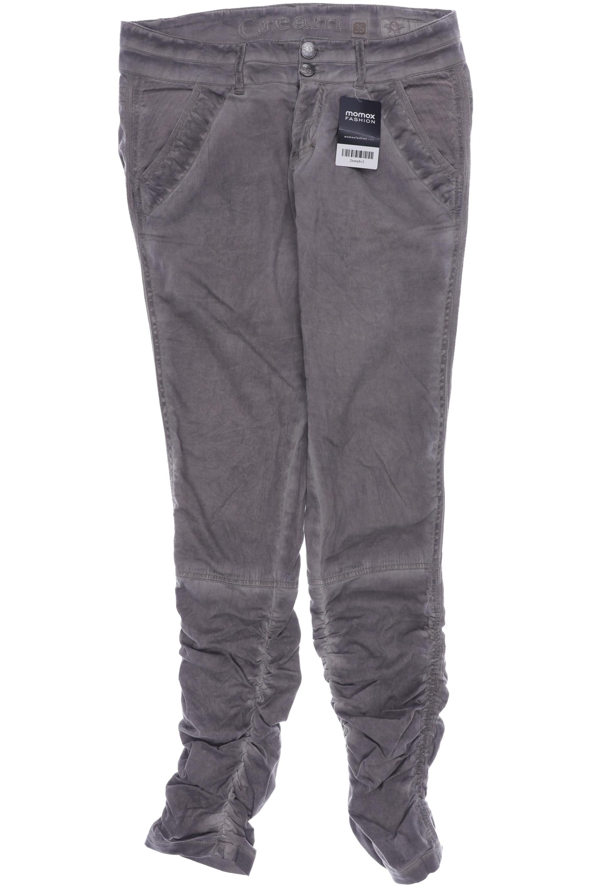 

Cream Damen Stoffhose, grau