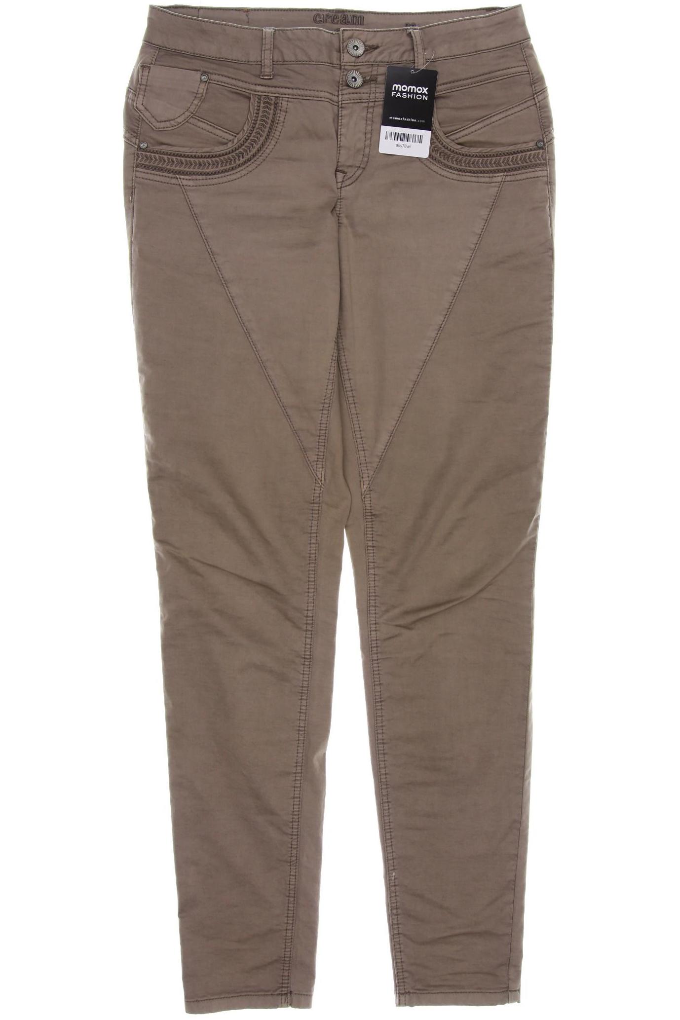 

Cream Damen Stoffhose, braun