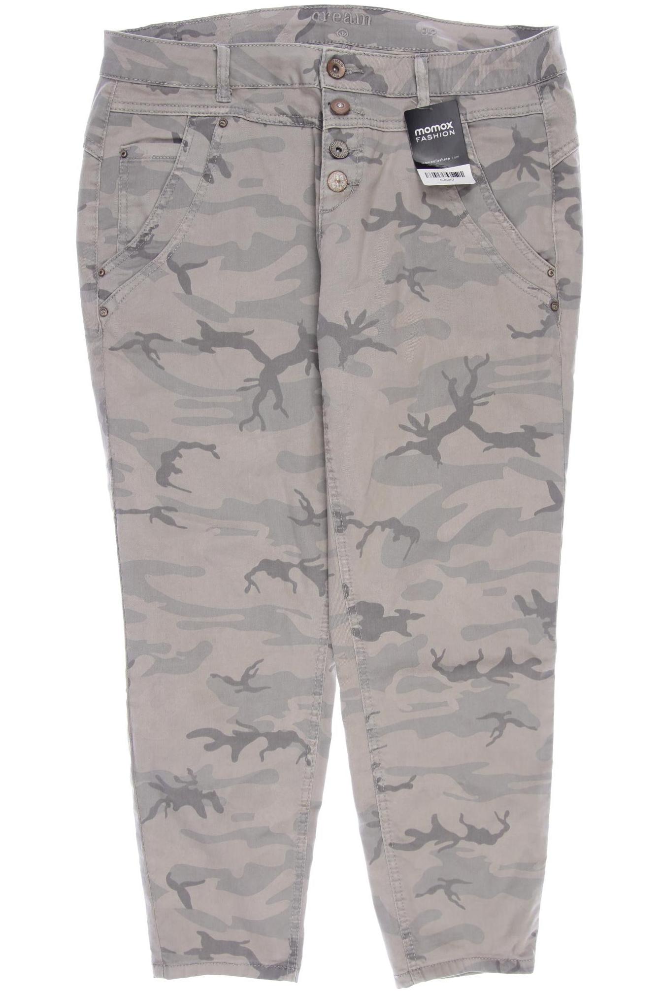 Thumbnail - Cream Damen Stoffhose, cremeweiß, Gr. 32