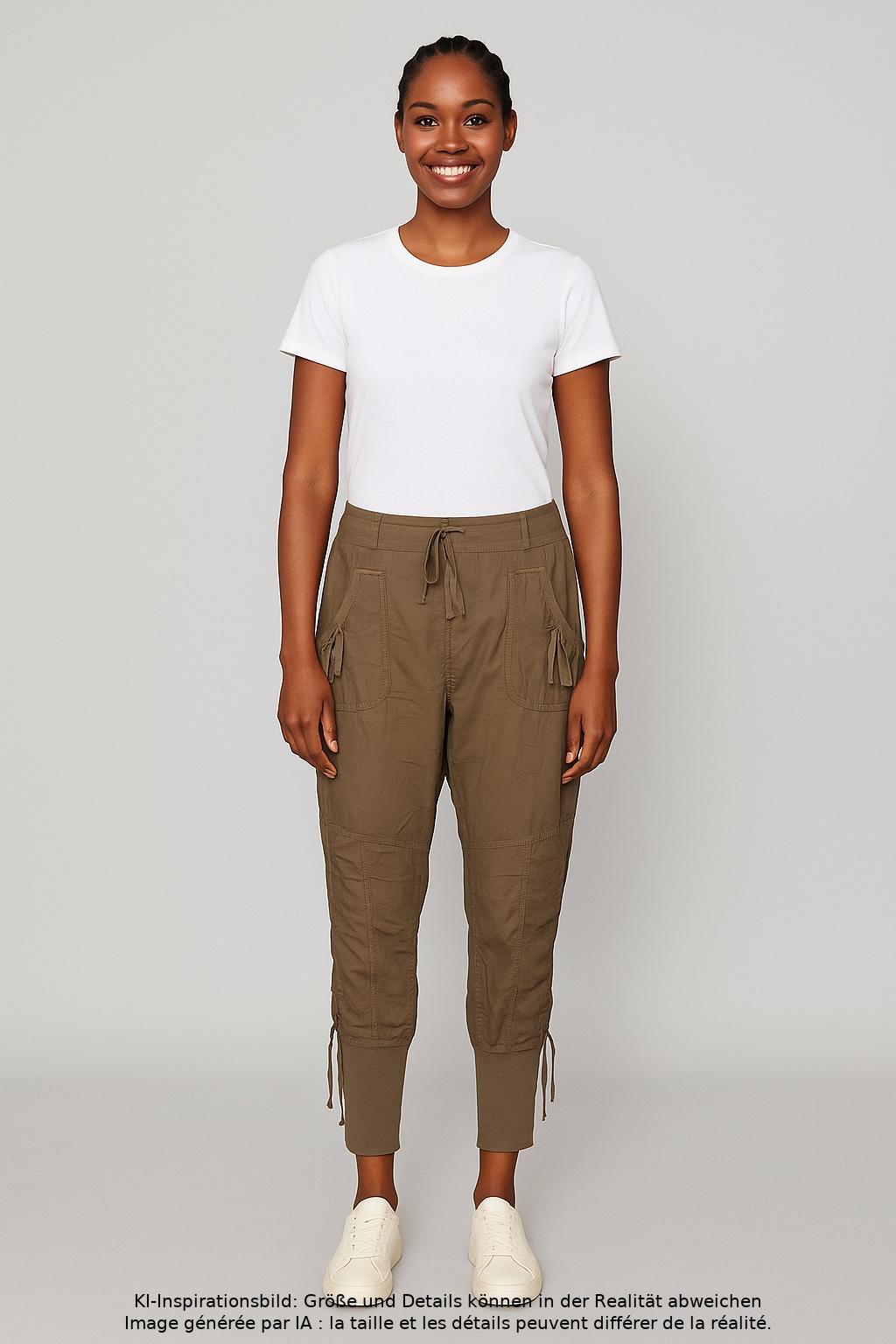 

Cream Damen Stoffhose, grün, Gr. 44