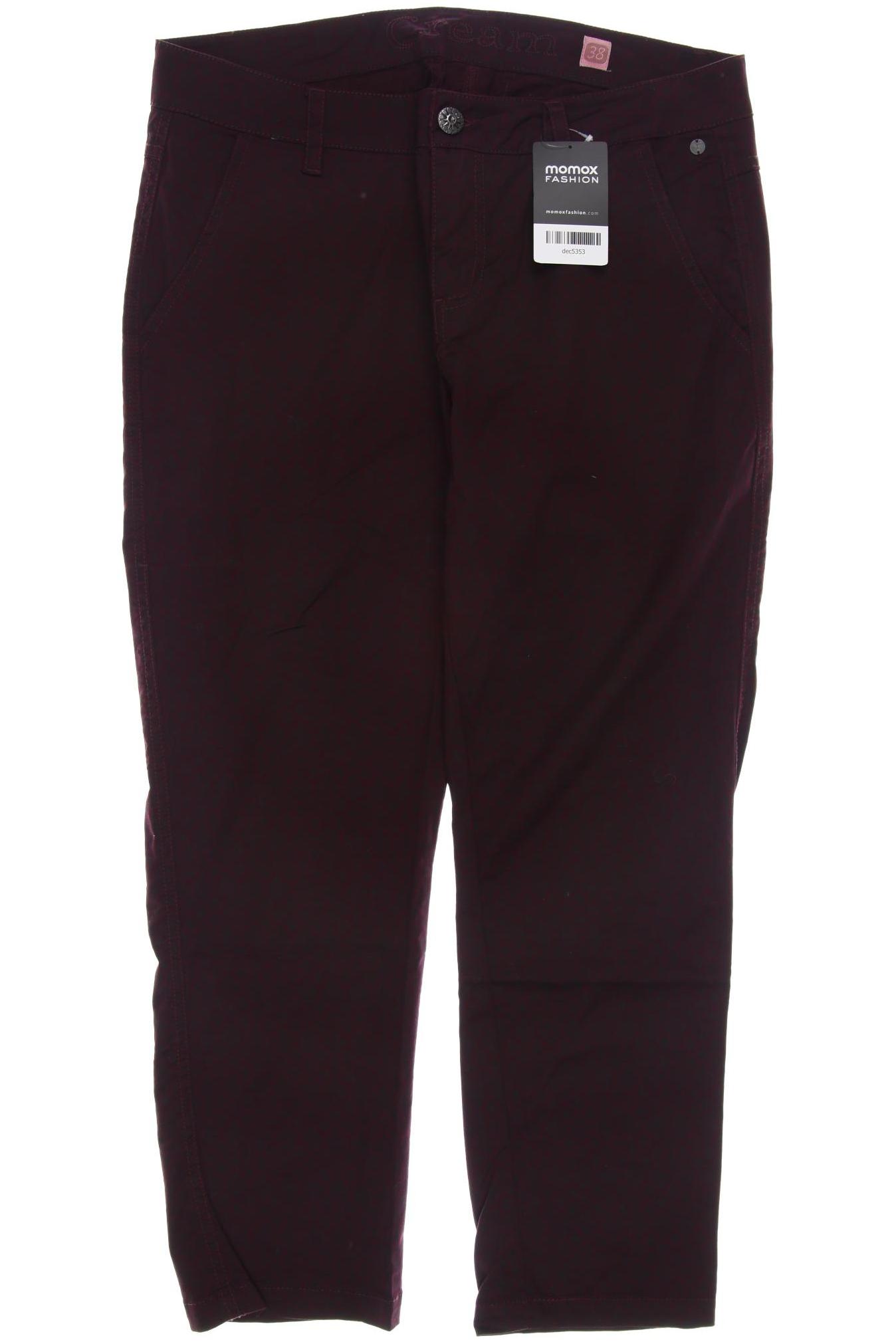 

Cream Damen Stoffhose, bordeaux