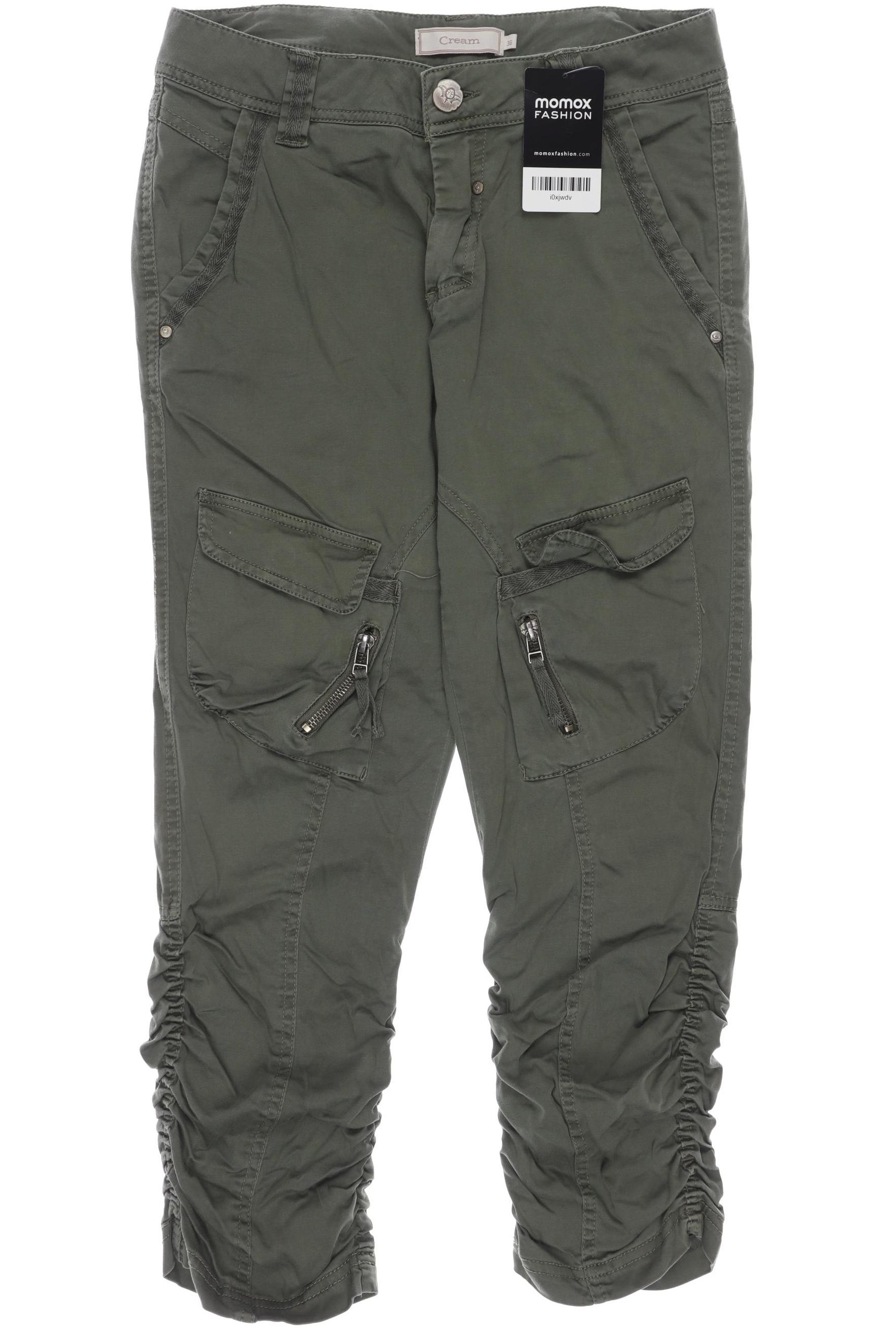 

Cream Damen Stoffhose, grün