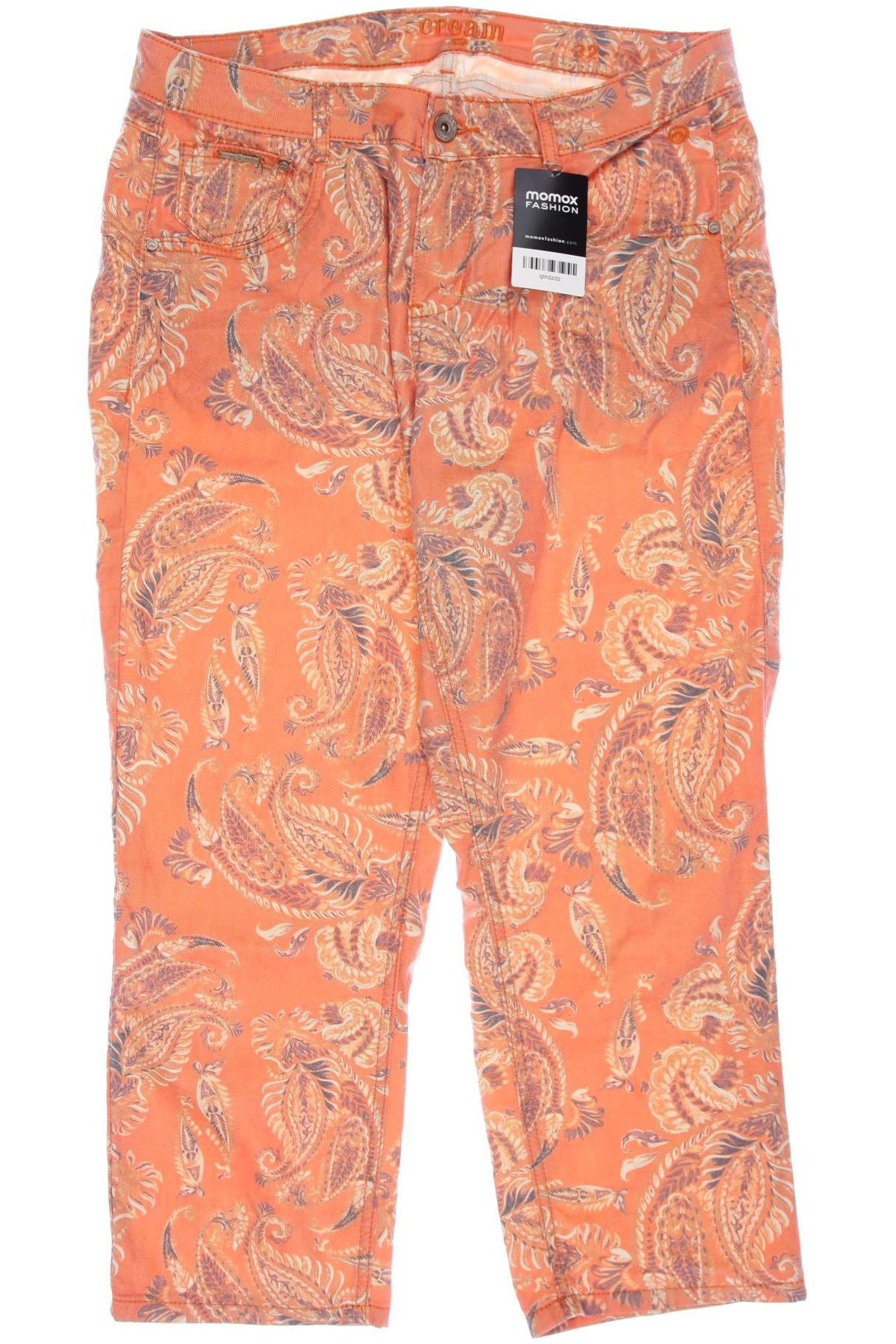 

Cream Damen Stoffhose, orange