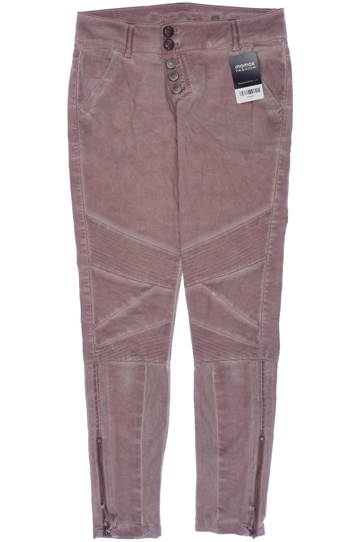 Thumbnail - Cream Damen Stoffhose, pink, Gr. 36